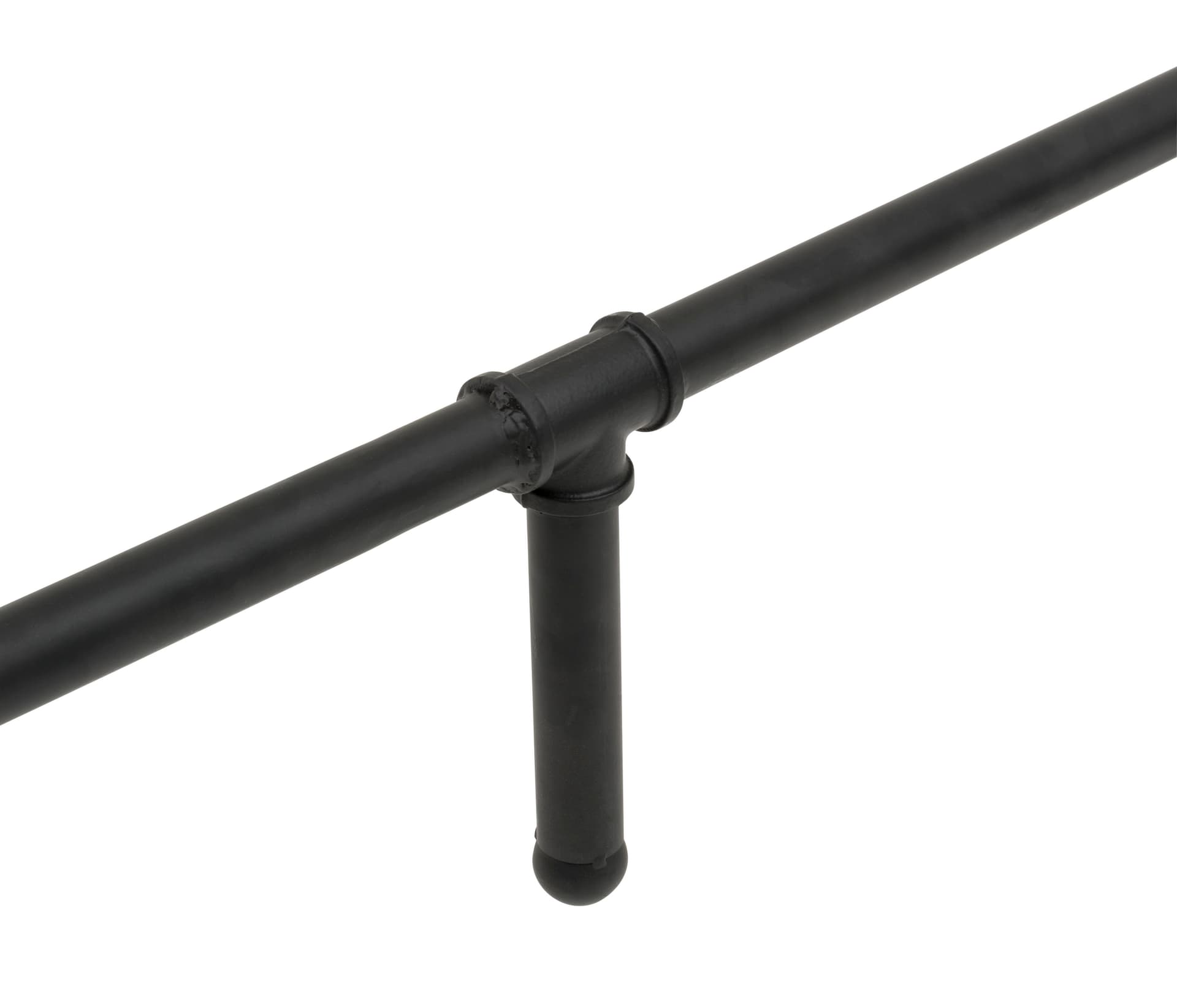 Pipe Outrigger Add-On Unit with Hang Bar for Displaying Front Facing Blouses