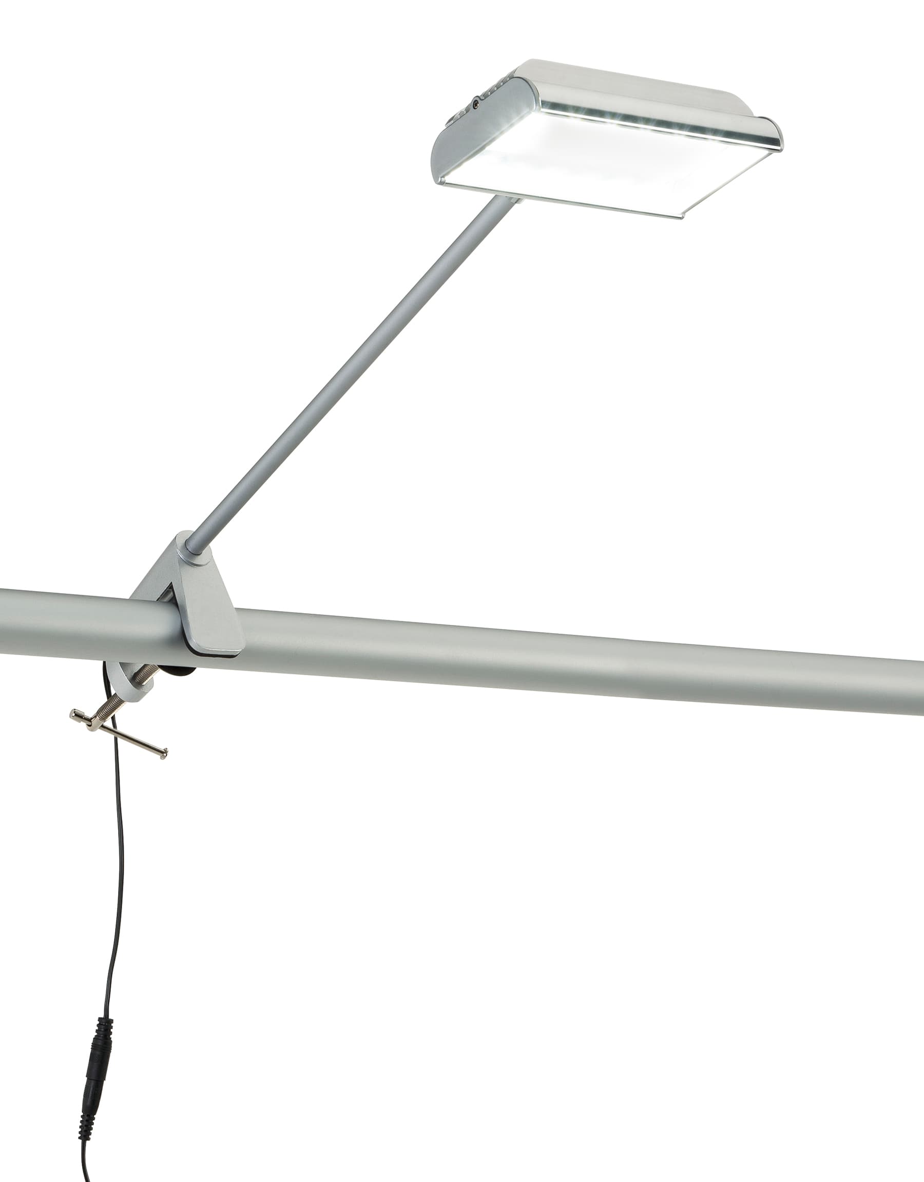 LED display arm lights clamp fits backdrop pole