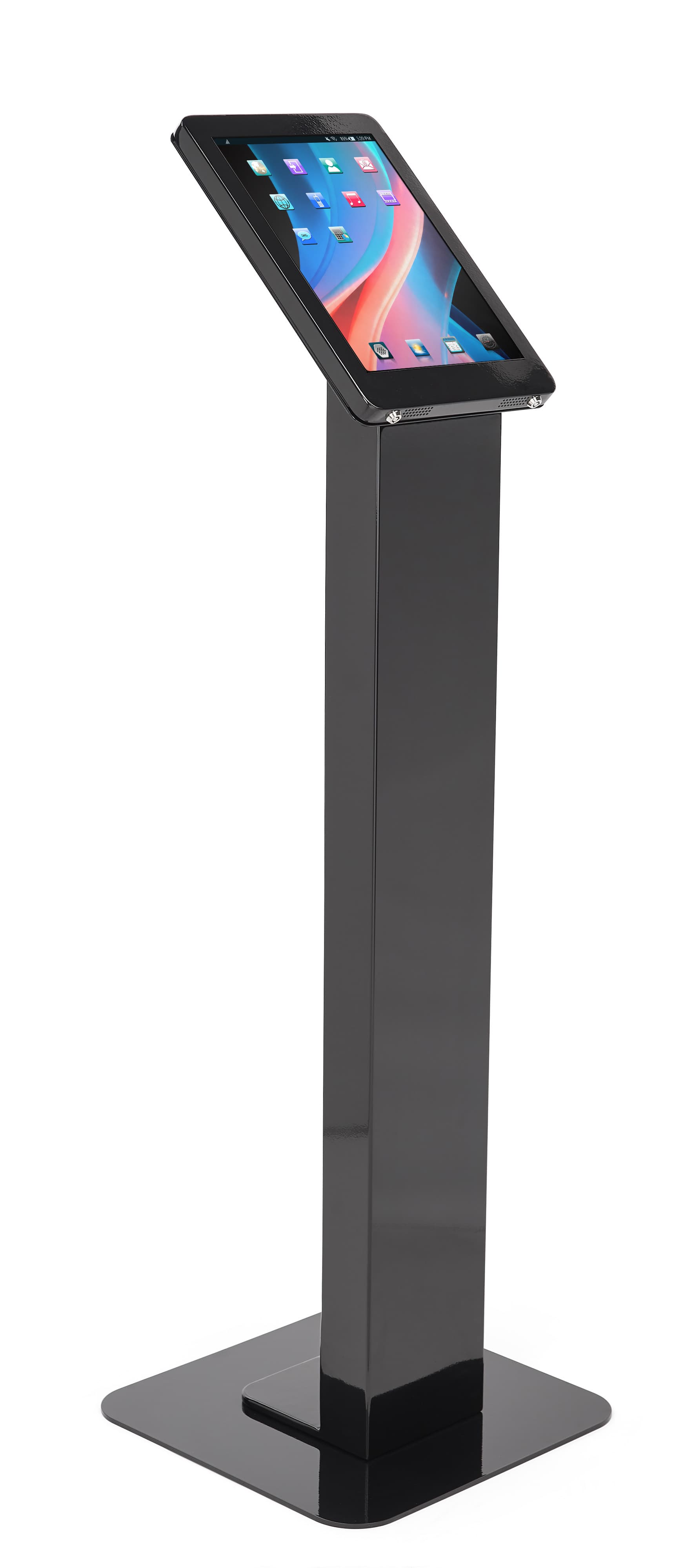 This iPad pro 12.9 holder has a viewing area of 7.87" x 10.73"
