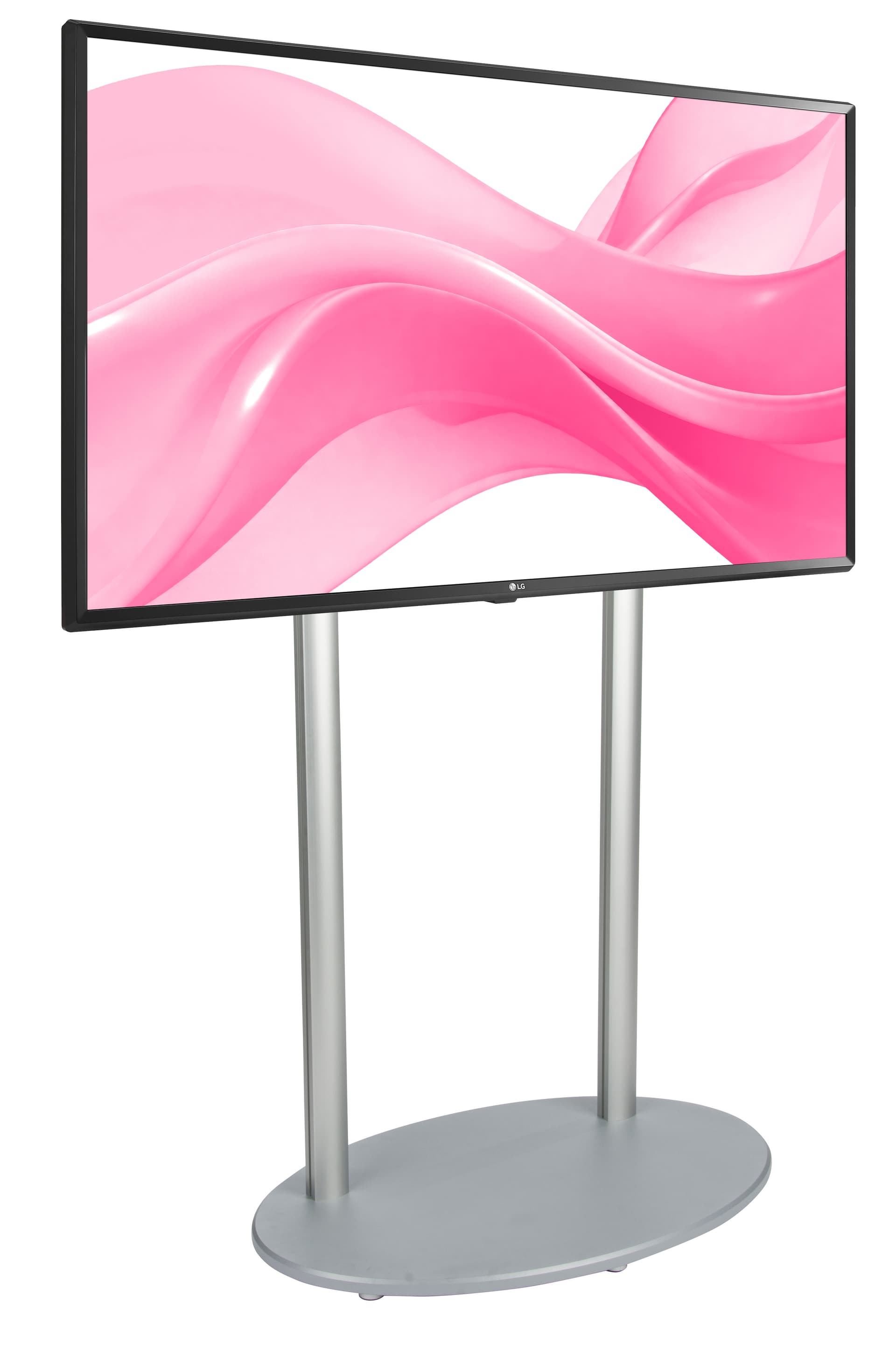 Indoor digital signage with large 55 inch LG TV