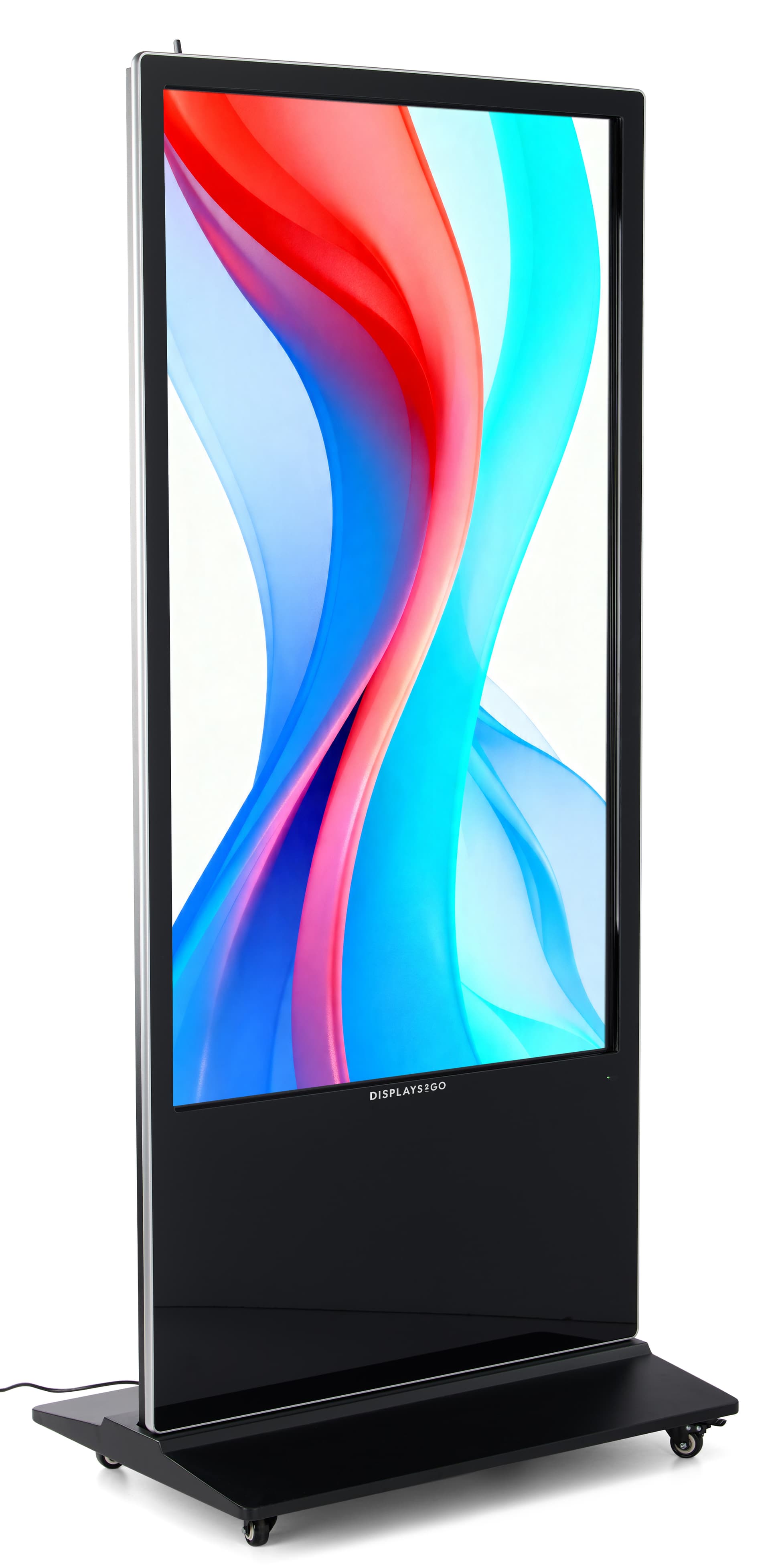 Advertising  multimedia kiosk with a 3840 x 2160 display resolution
