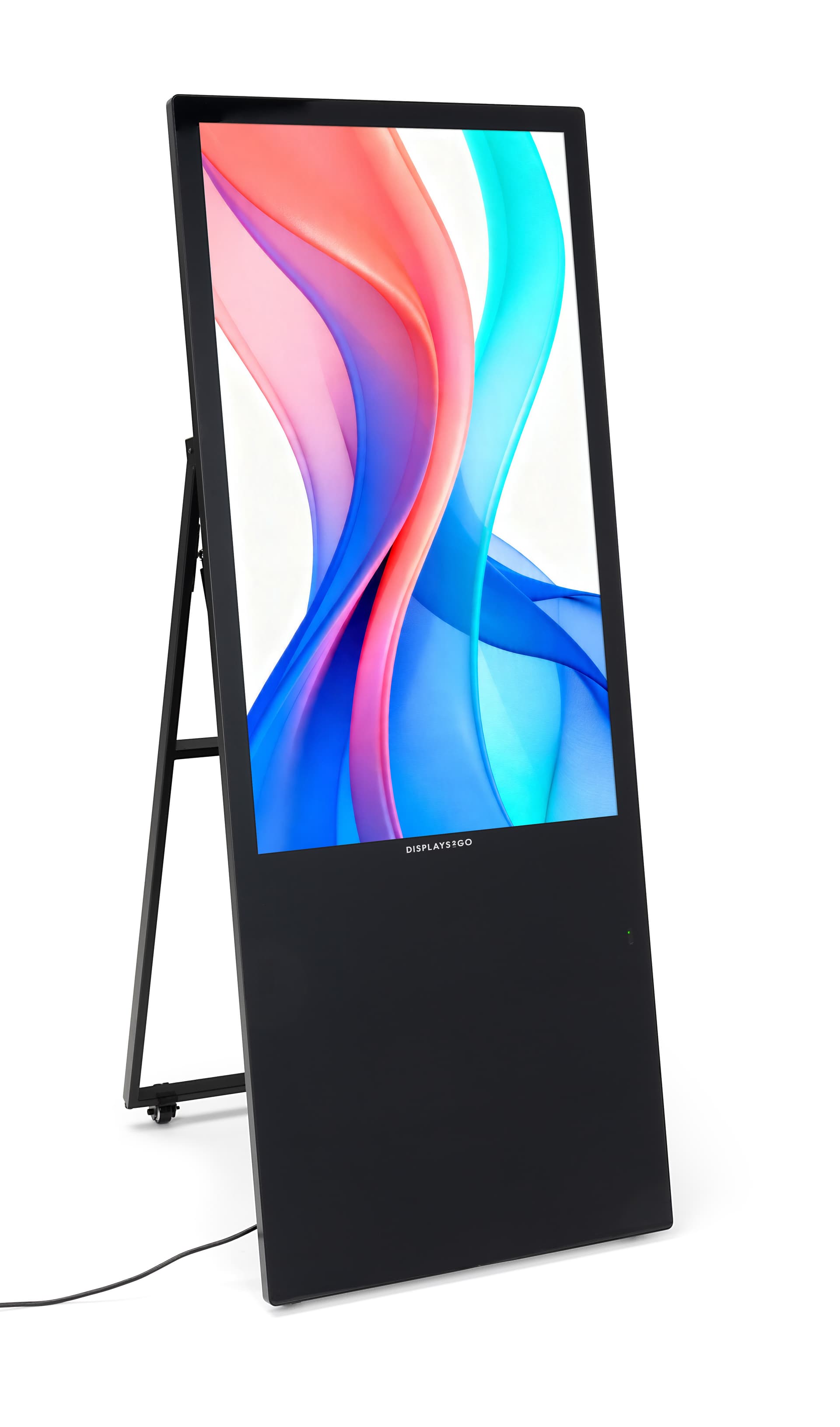 Digital sandwich board with DiViEX Slide Show App