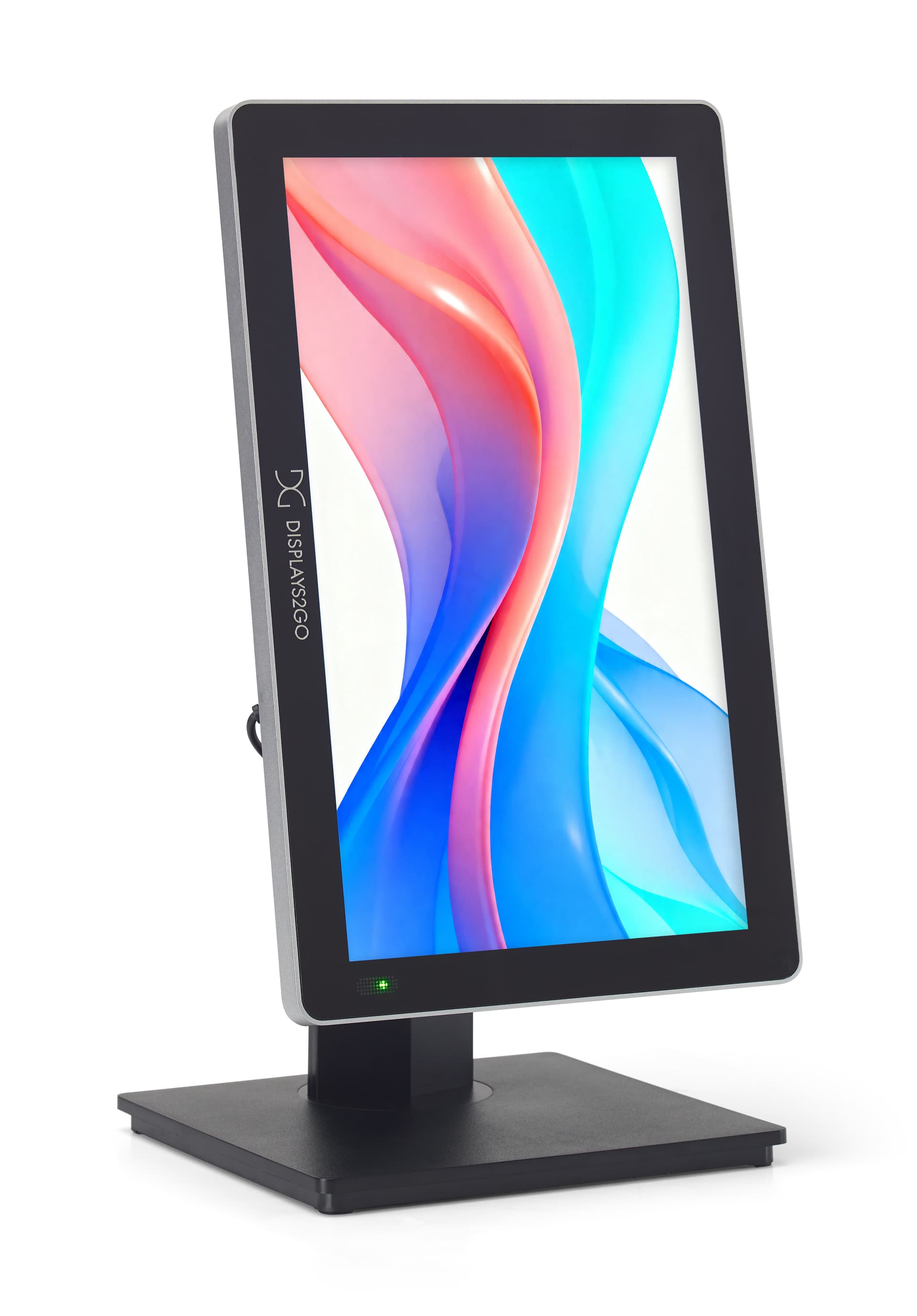 Interactive digital signage with 15.6 inch screen size
