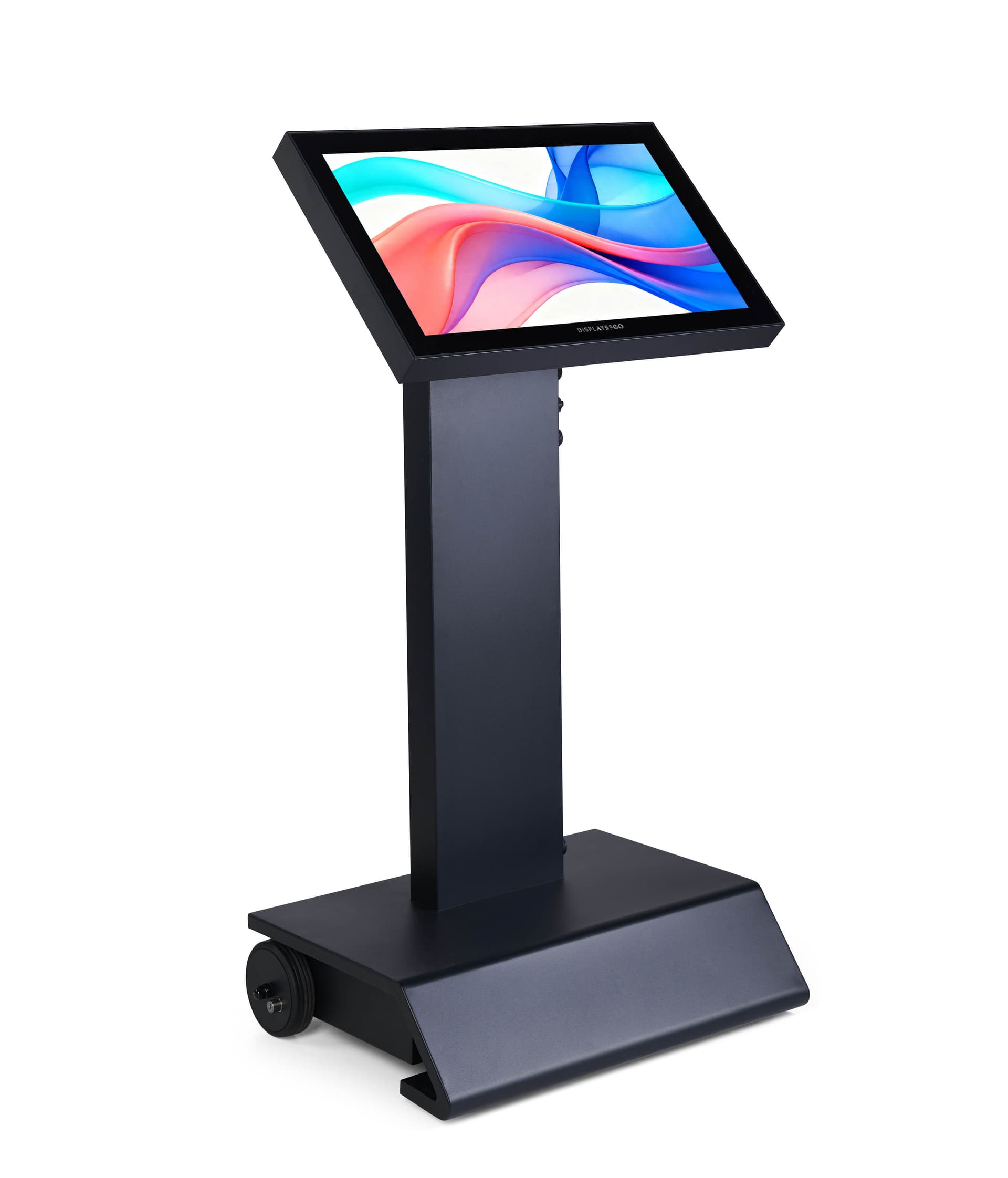 battery powered digital signage with anti-glare LCD screen