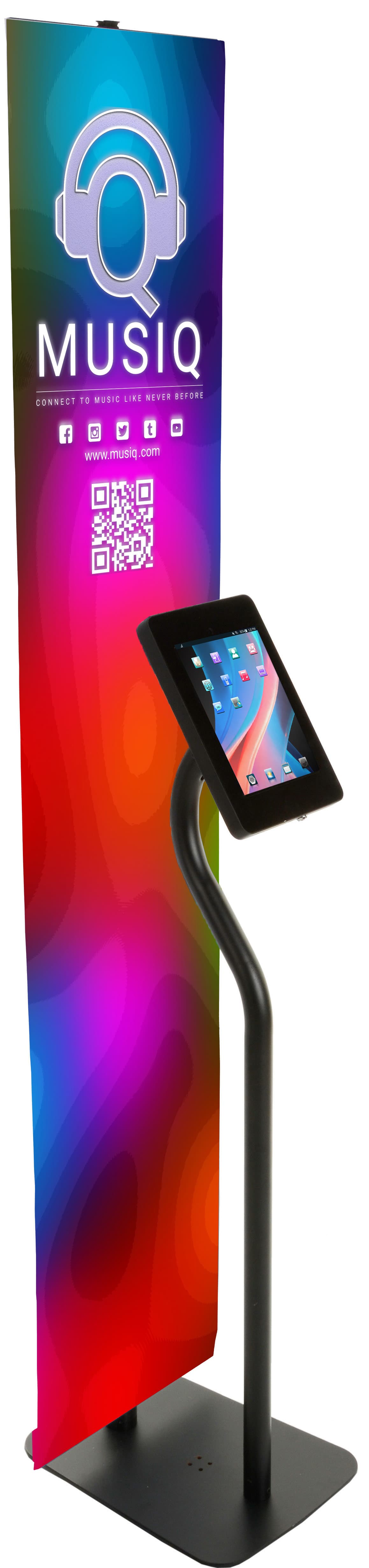 iPad Banner Stand