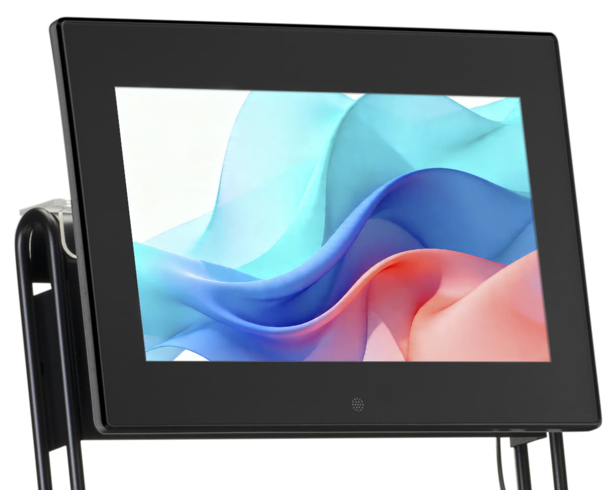 LCD 10.1” digital sign for DGNCYBRBLK