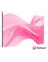 3x3 video wall with Wallboard video wall software bundle