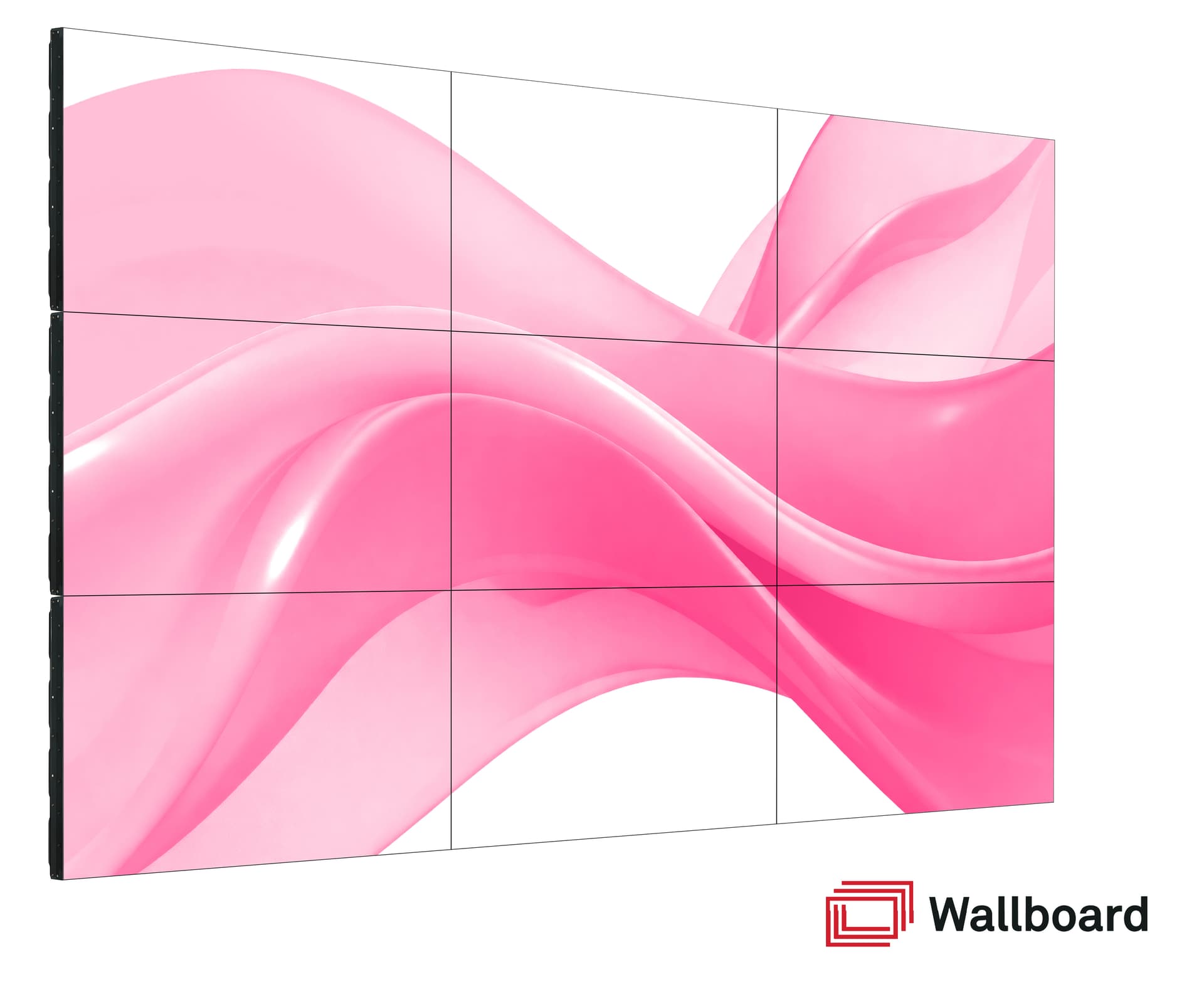 3x3 video wall with unlimited video outputs