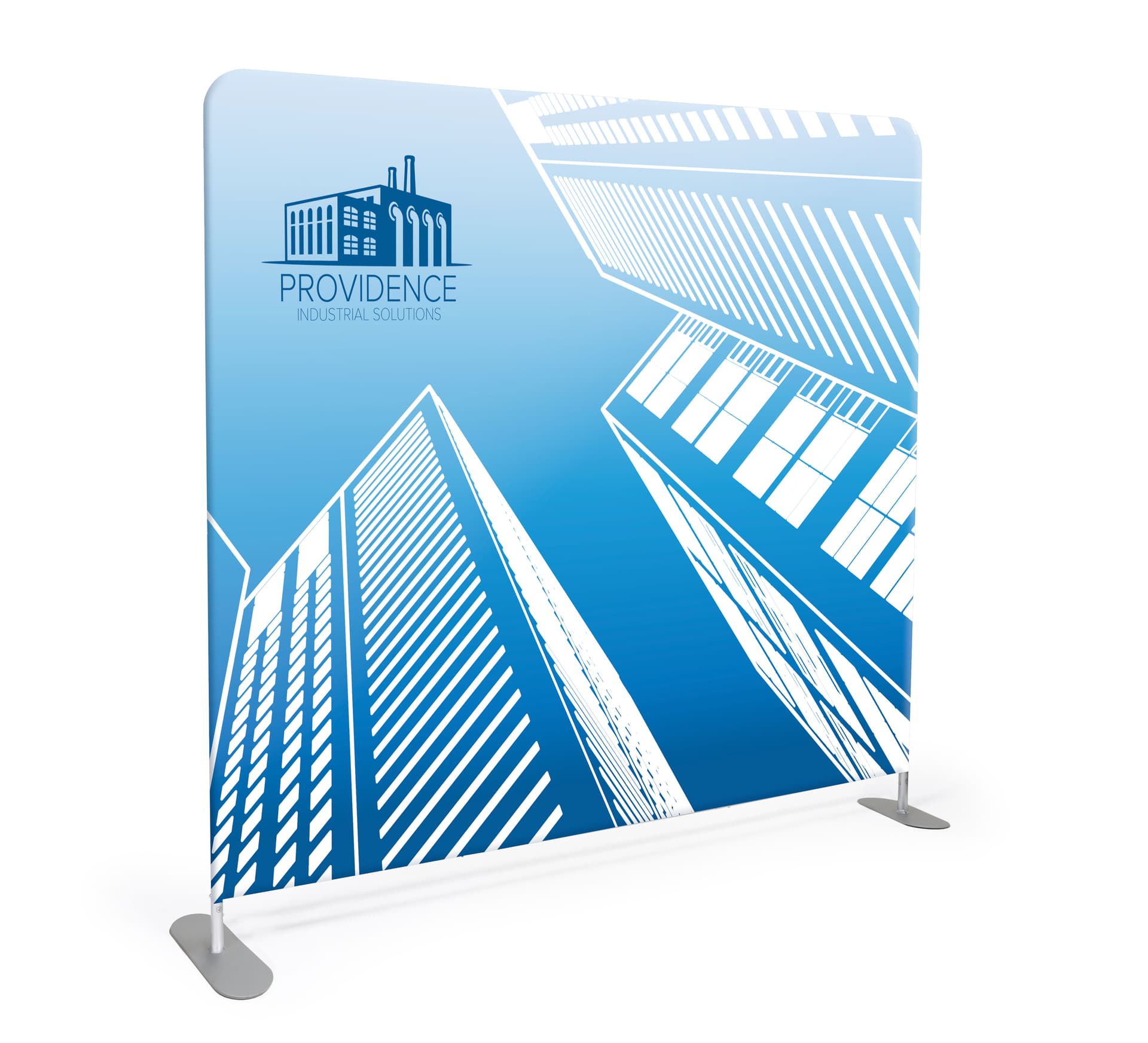 Custom Printed Single Sided 8’ Wide Banner Backdrop