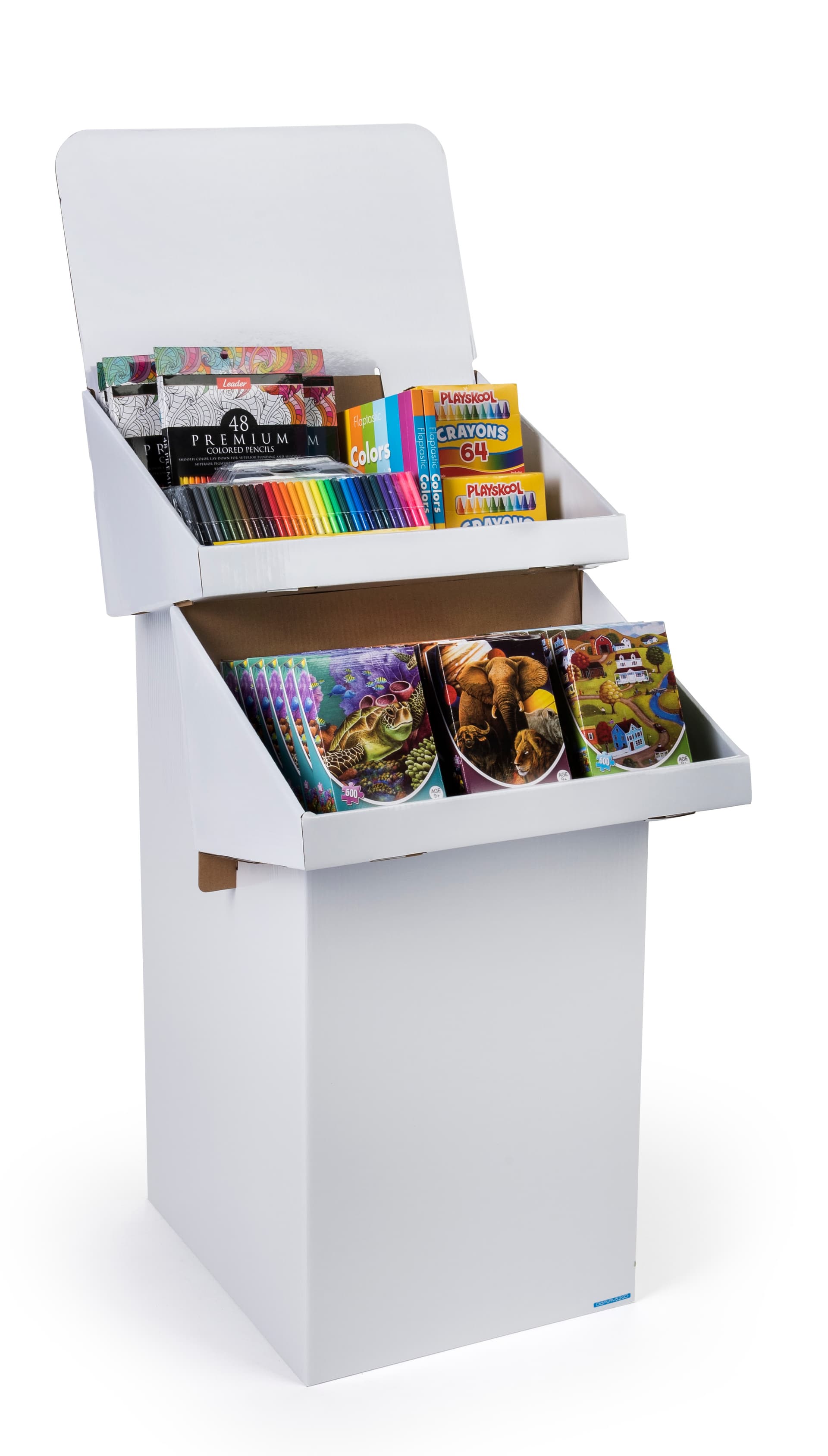 Cardboard Stand For Clearance Merchandise