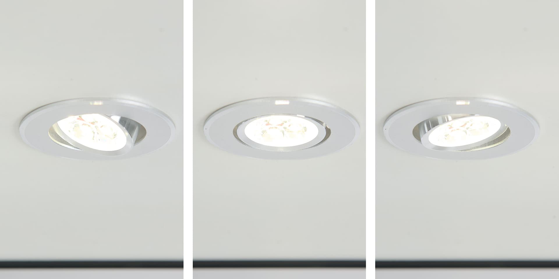 Retail glass wardrobe top spotlights can be adjusted to the desired angle
