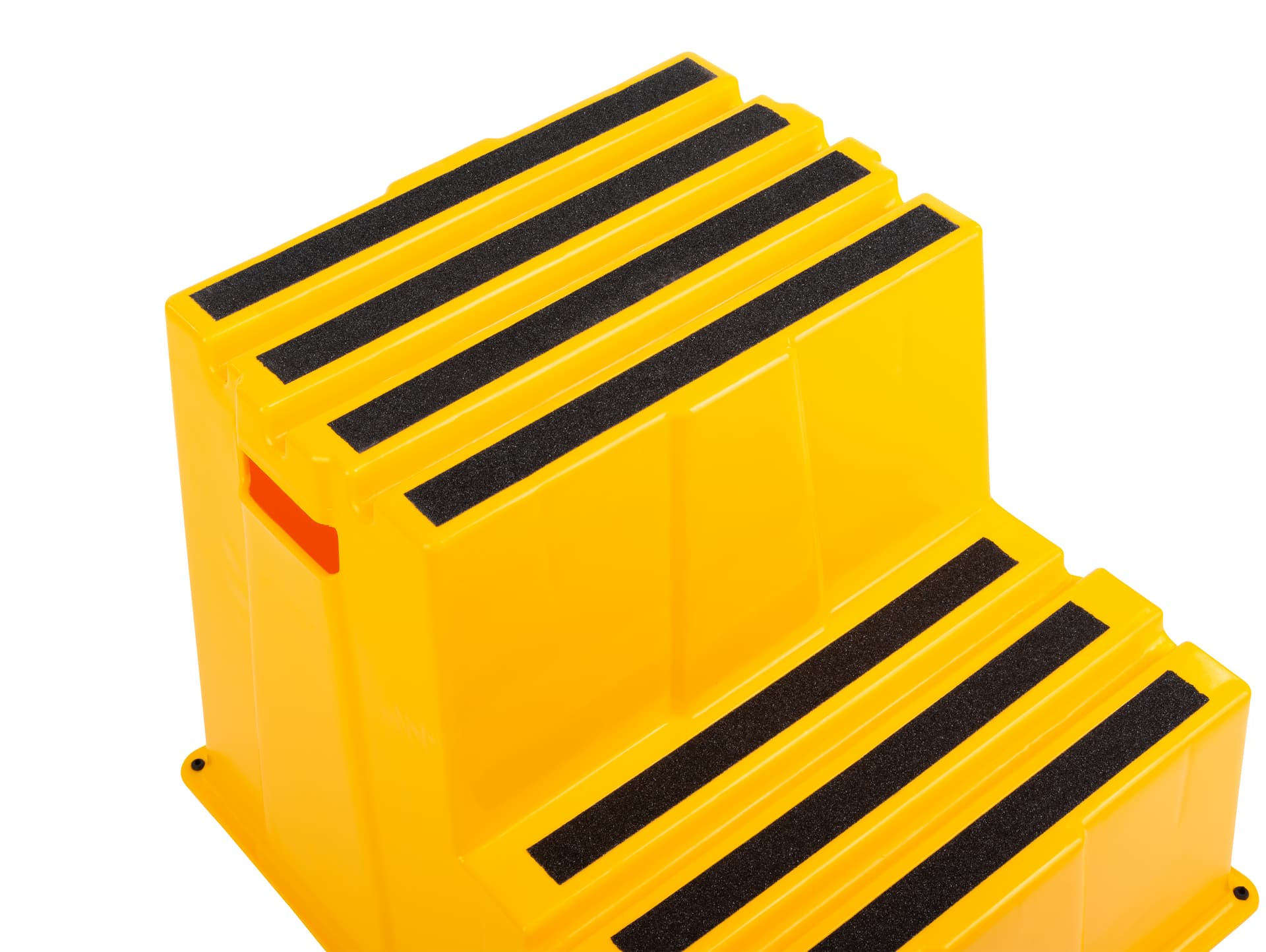 Yellow industrial step stand 