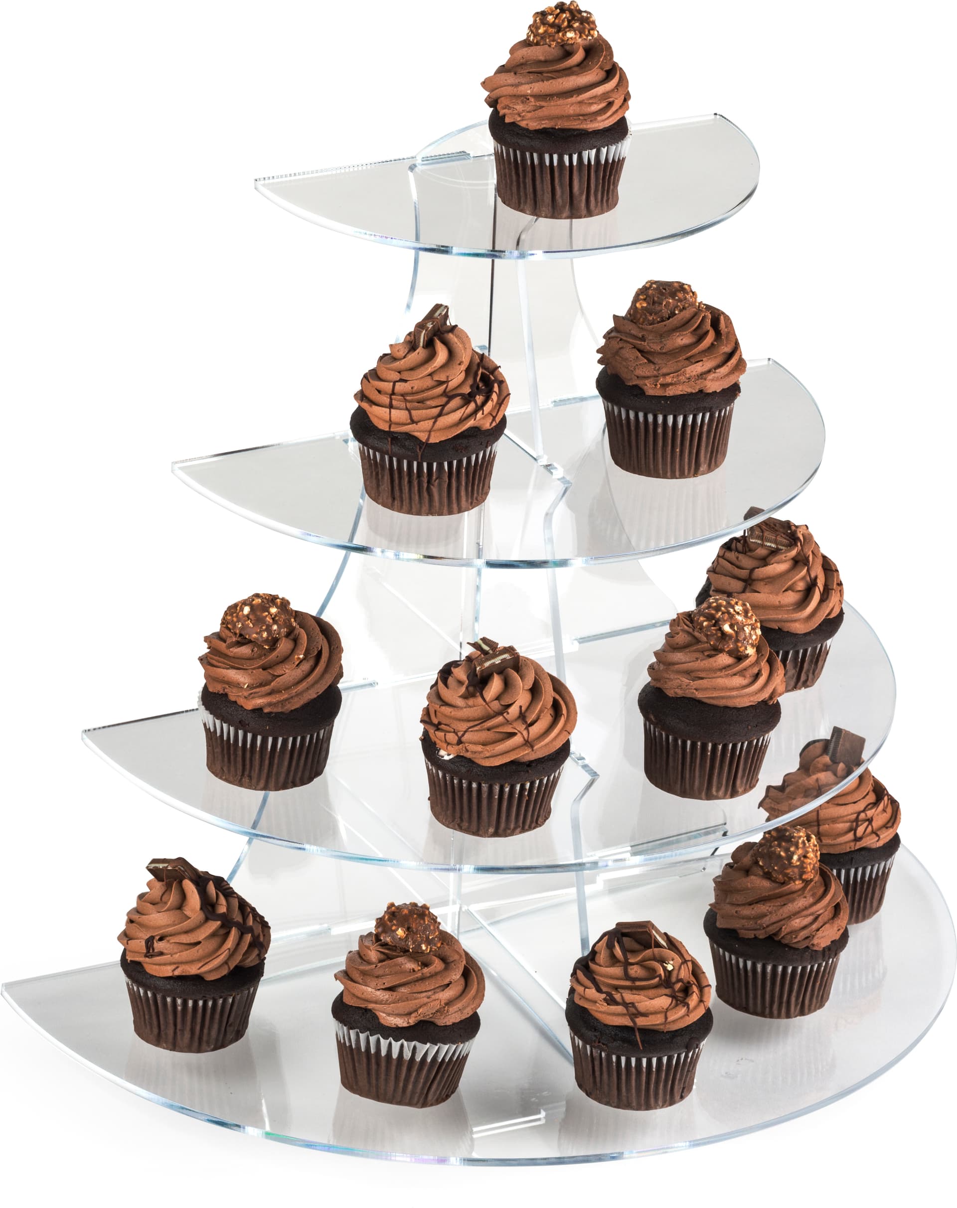 Tiered 4 Shelf Acrylic Stand