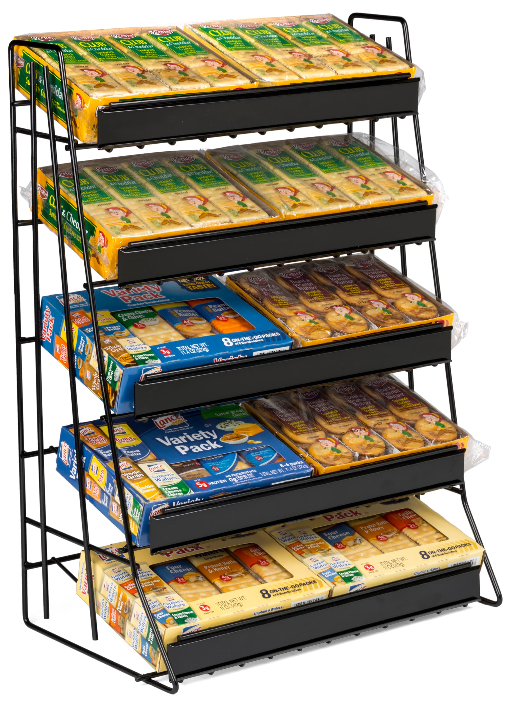 5 Tier Wire Countertop Rack, Steel Wire