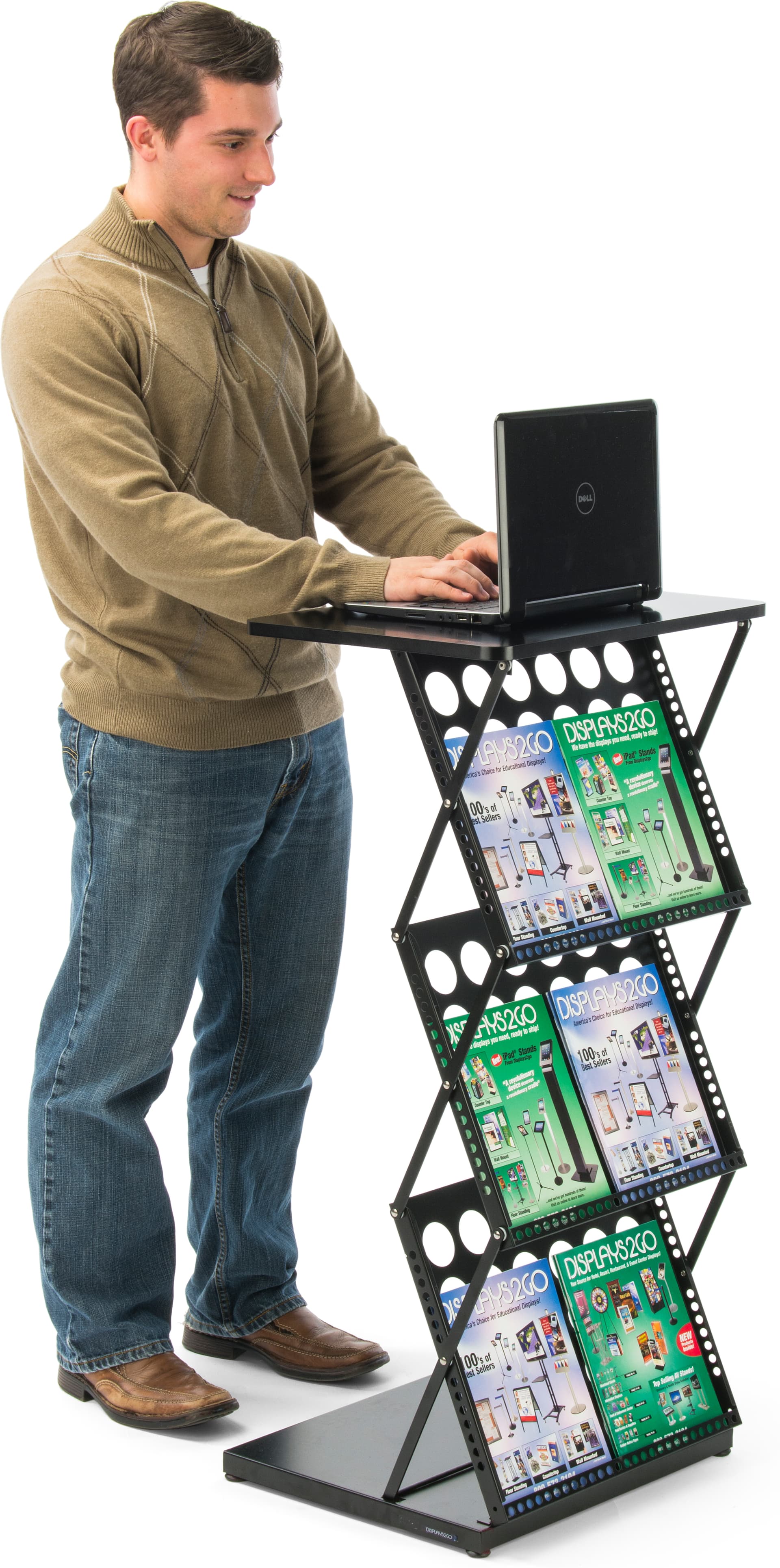 Trade Show Portable Literature Counter