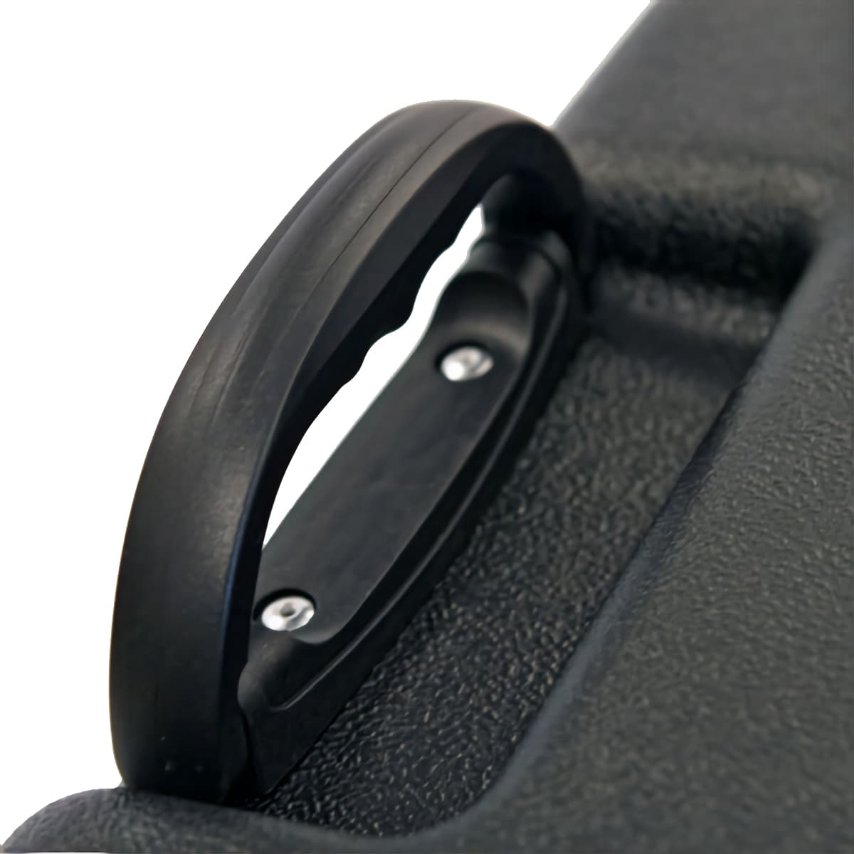 Smart case podium storage container with top handle