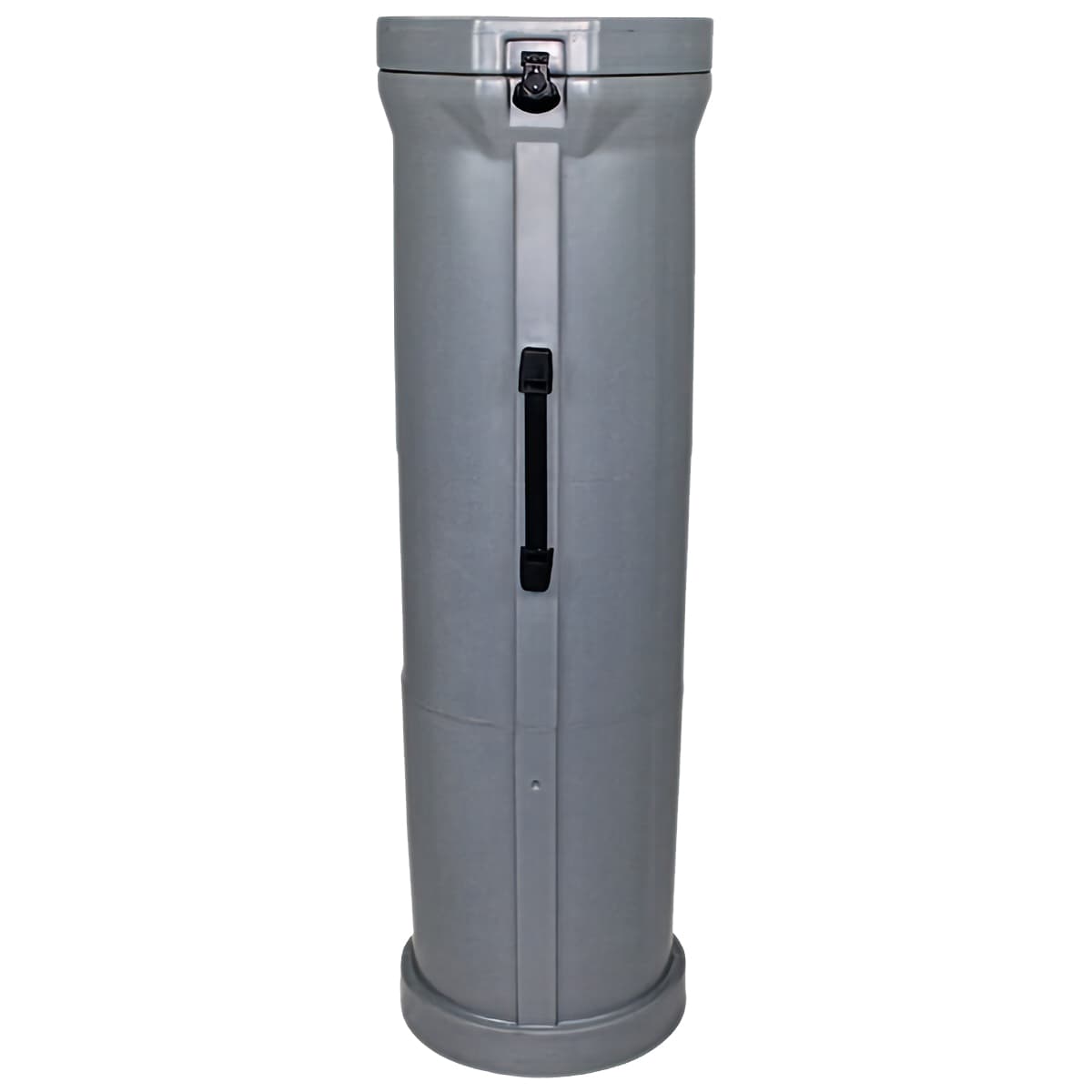 Banner stand display shipping case with top and side handle 
