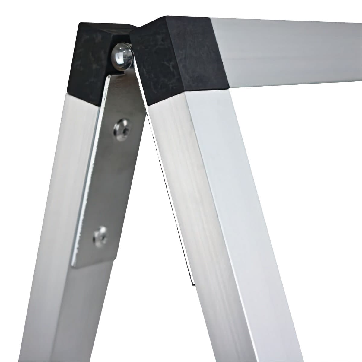 Horizontal a-frame banner display for indoor or outdoor use