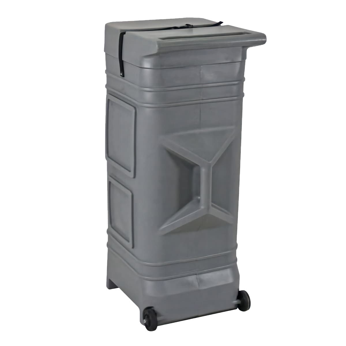 Trade show display storage case with wheels