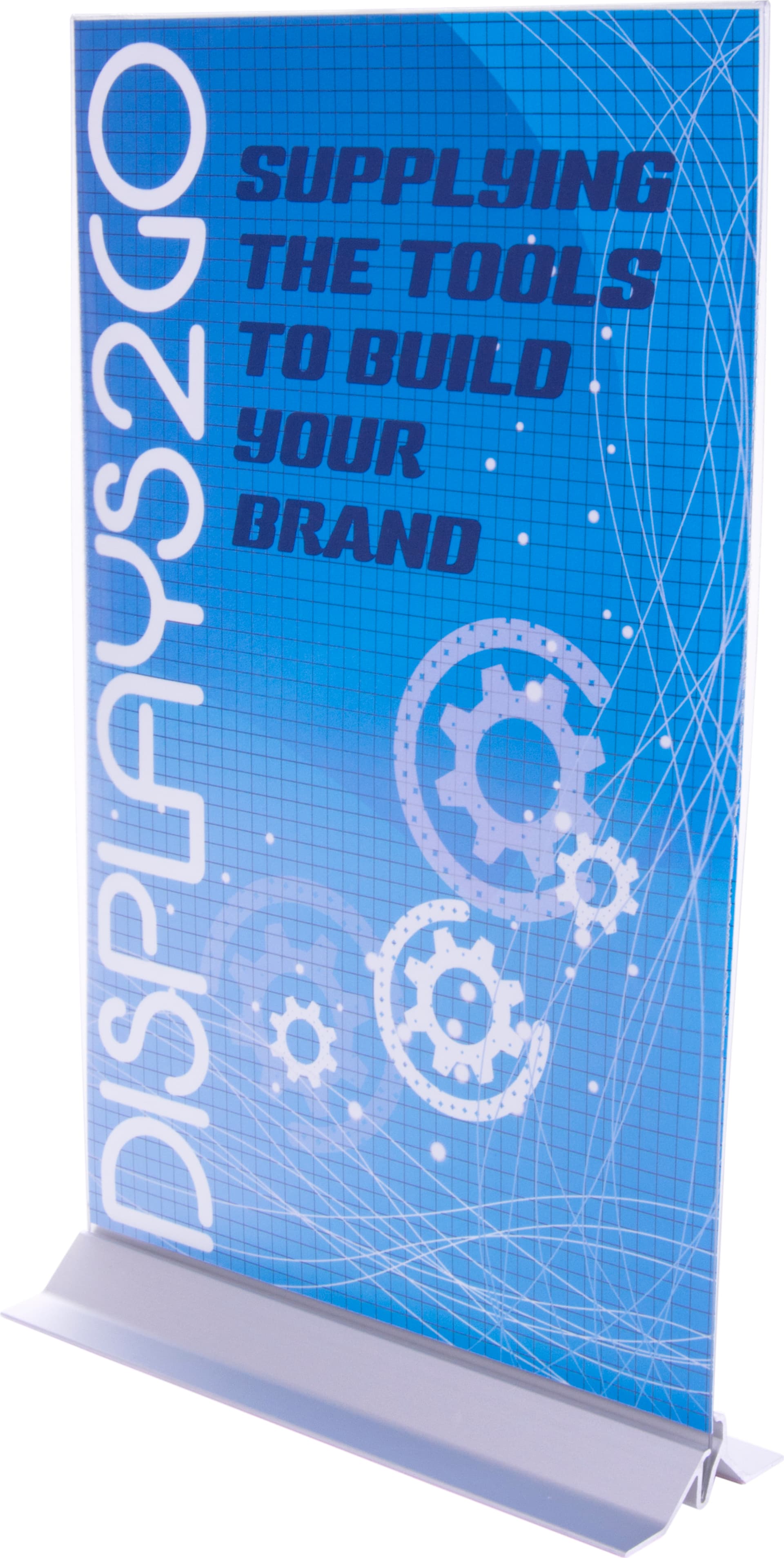 Vertical Sign Holder for Advertisements
