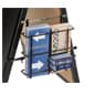 Literature Pocket For A-Frame Sign, Adjustable Divider, Business Card Slot - Black