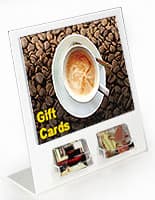gift card display