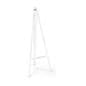 Acrylic Display Easel for Floor, A Frame Design, Fixed Pegs - Clear