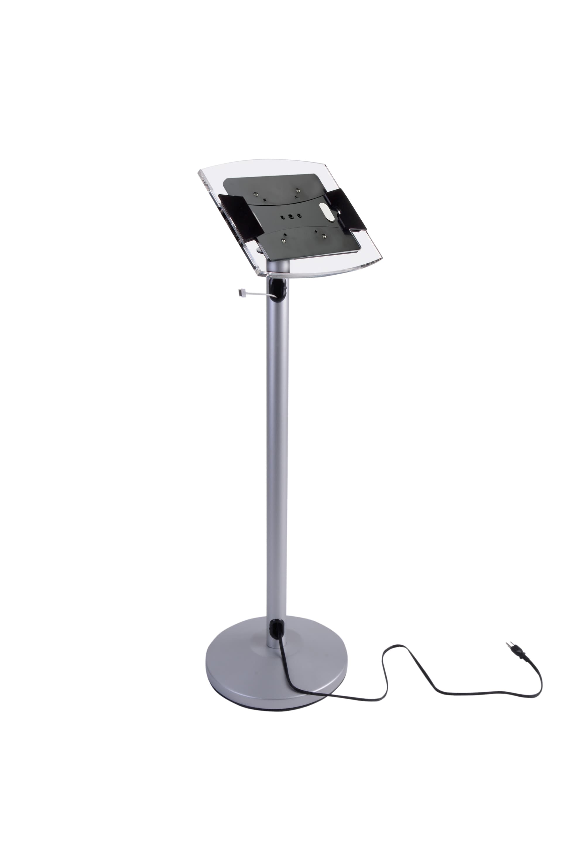 Silver iPad Floor Stand 