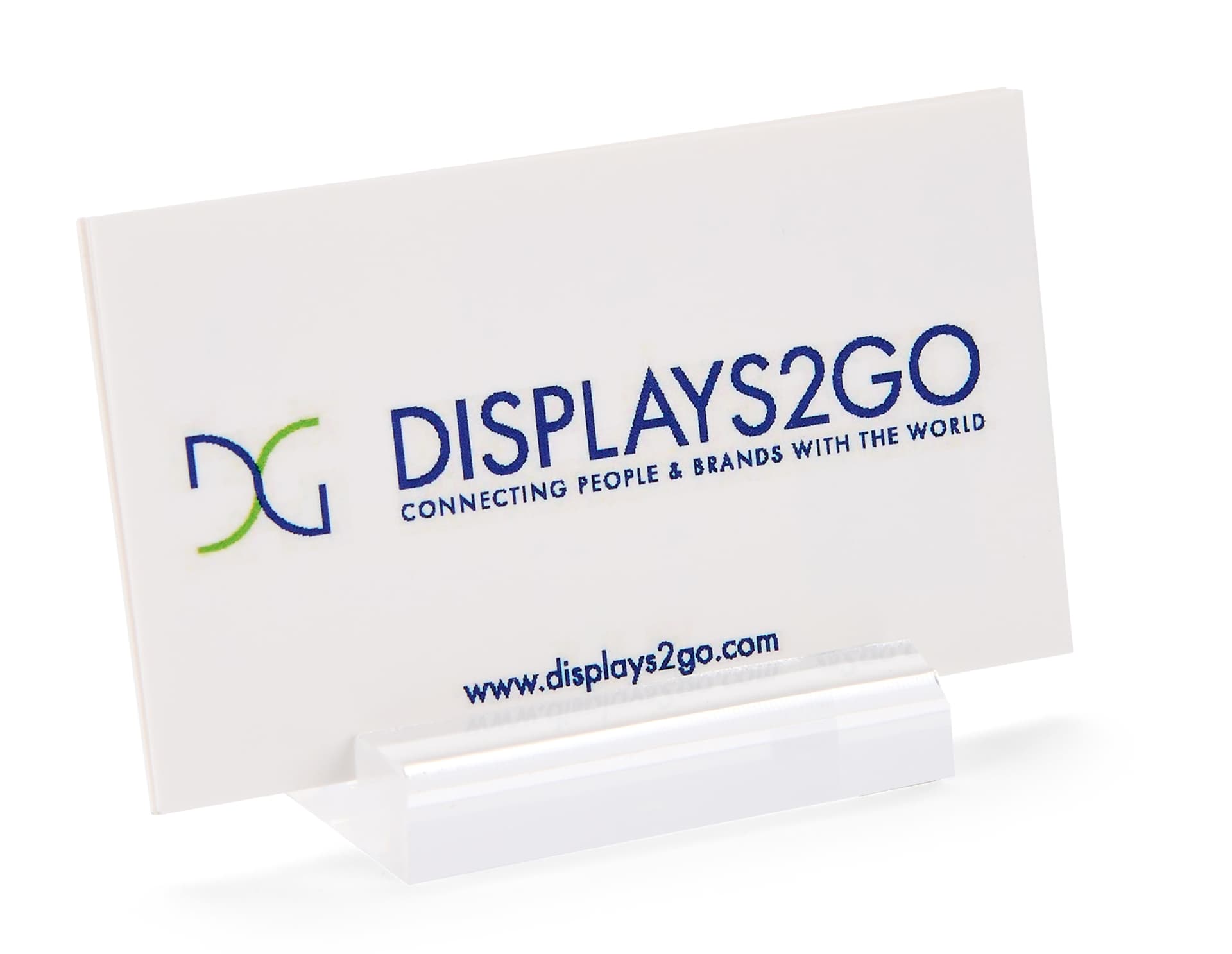 Acrylic Business Card Holder with Clear Design 