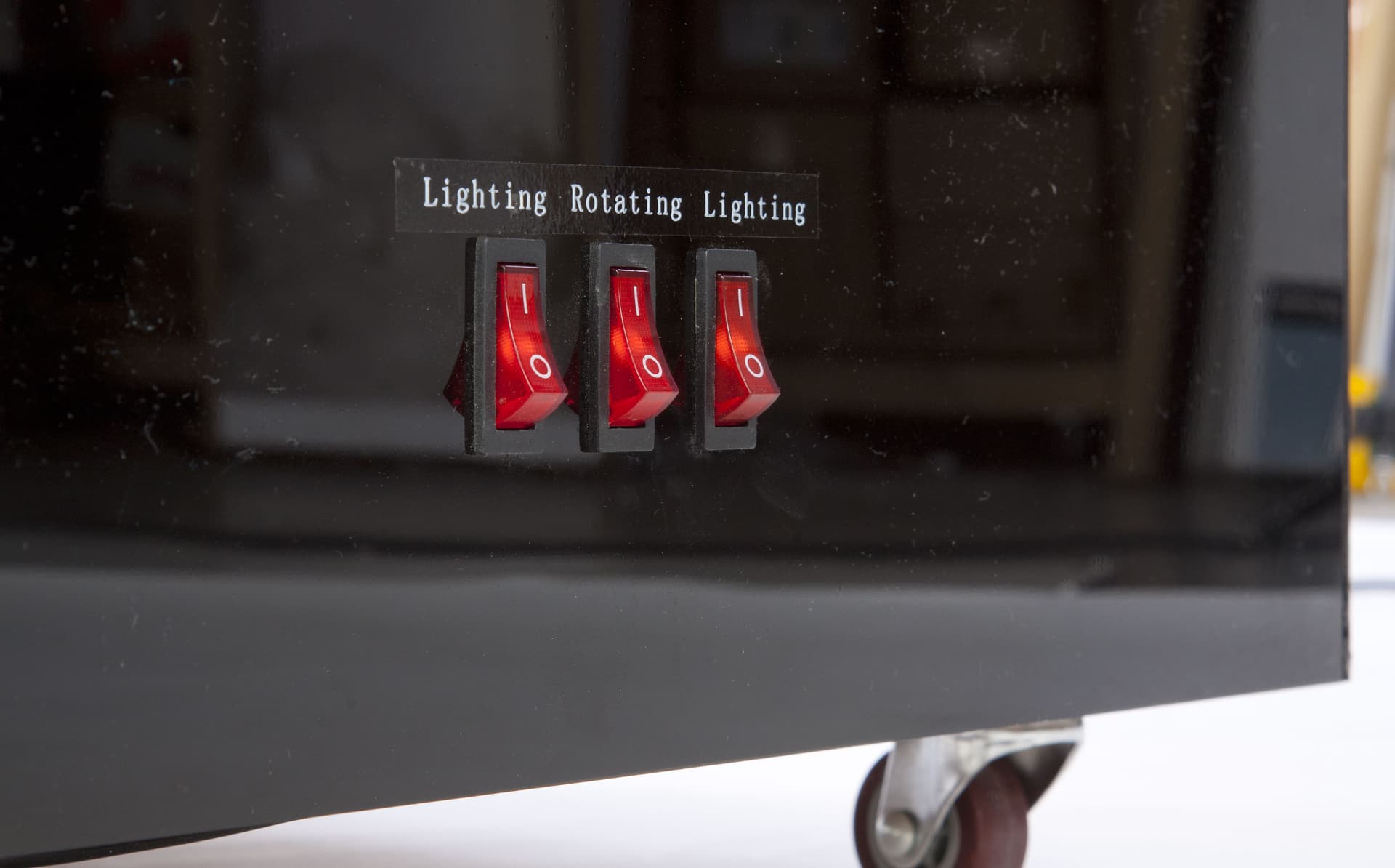 rotating display case