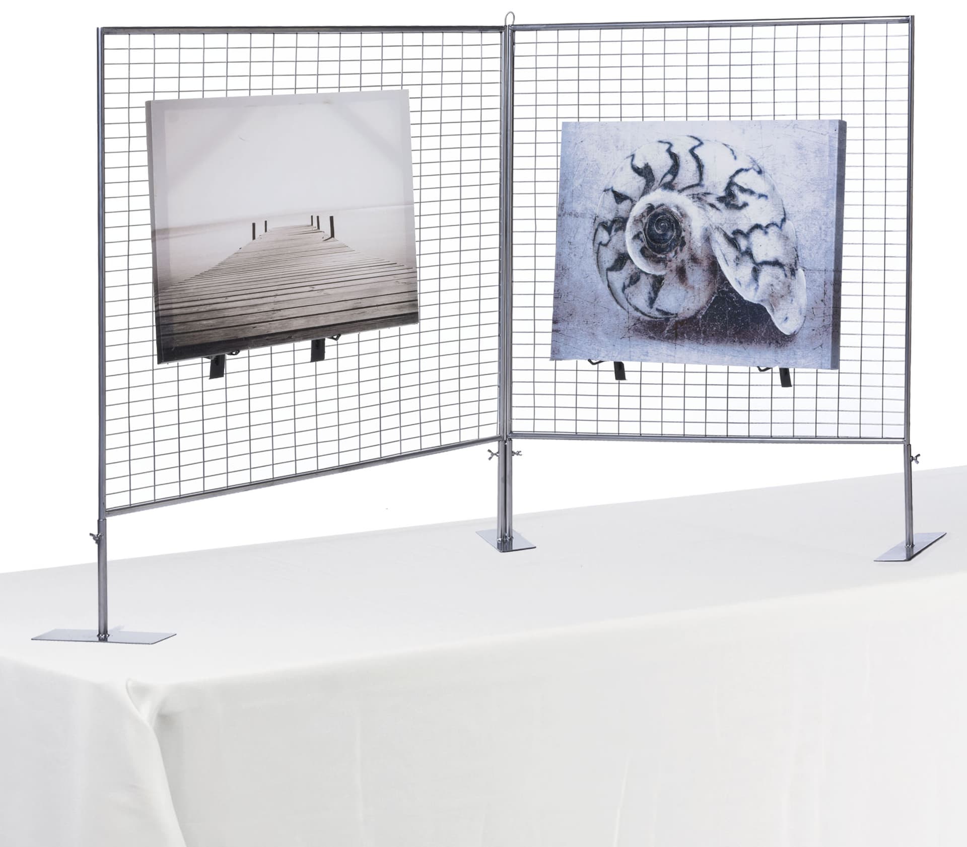 Metal Counter Art Display Grid