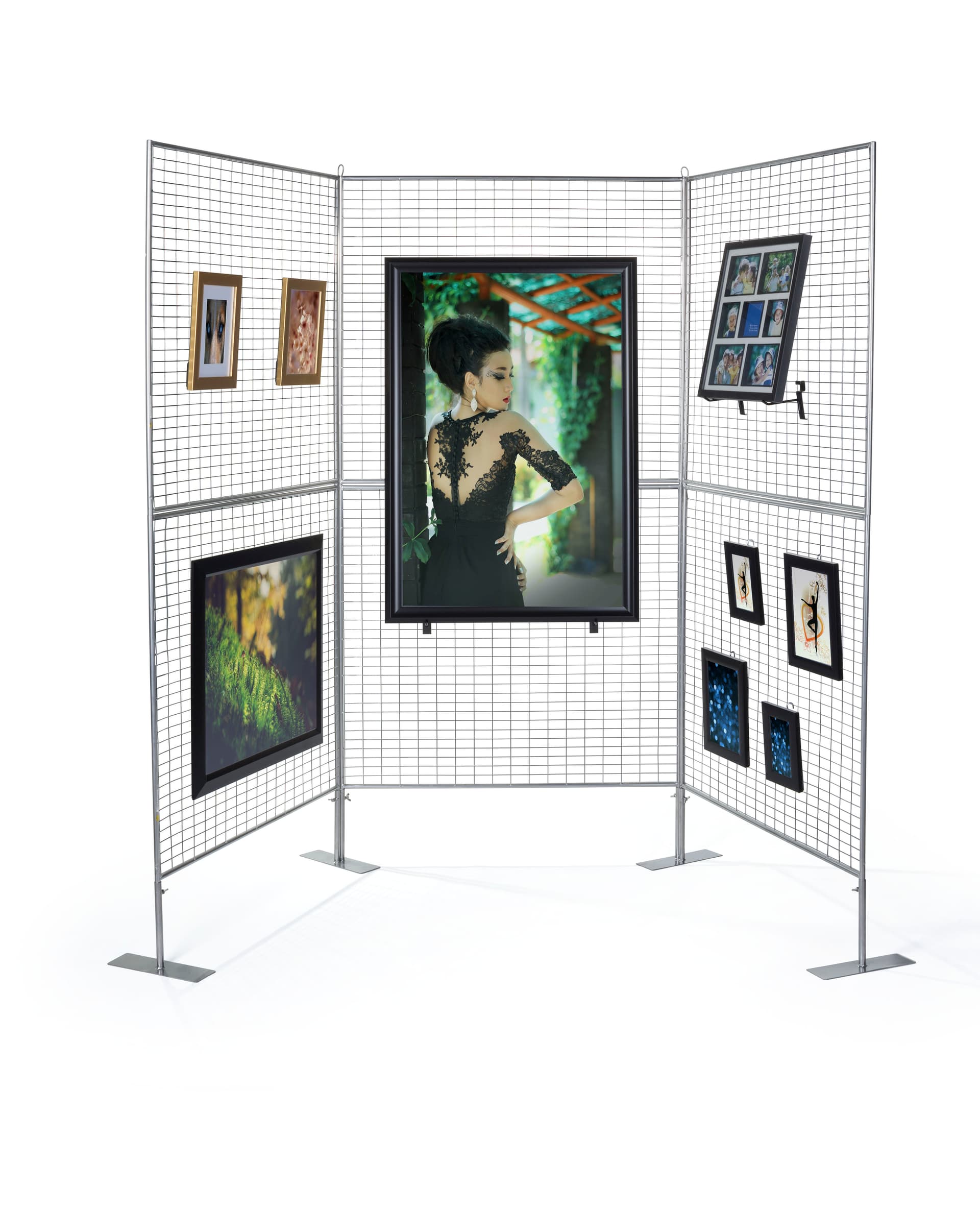 Portable 3 Panel Art Show Display