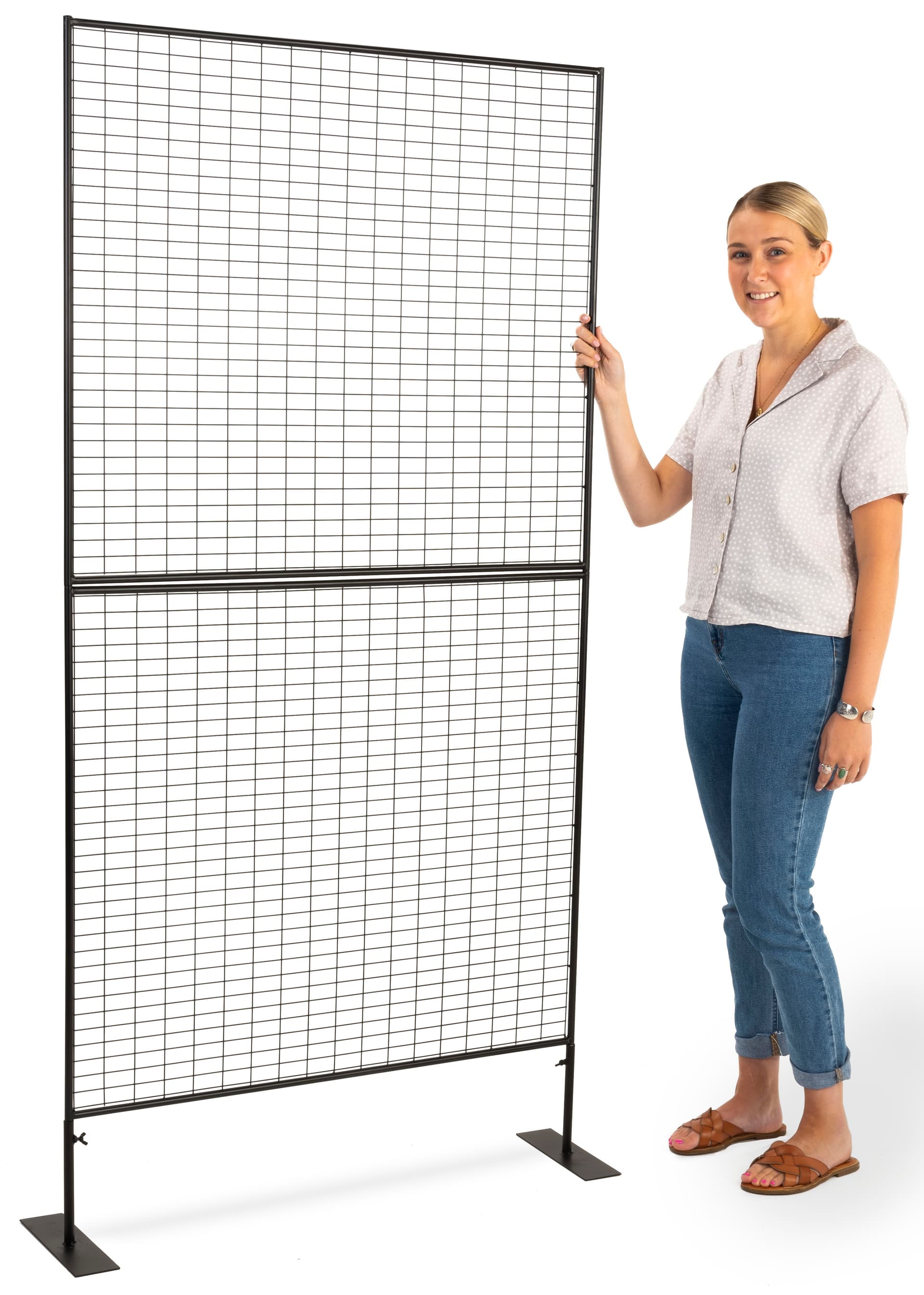 Portable black art display panels 