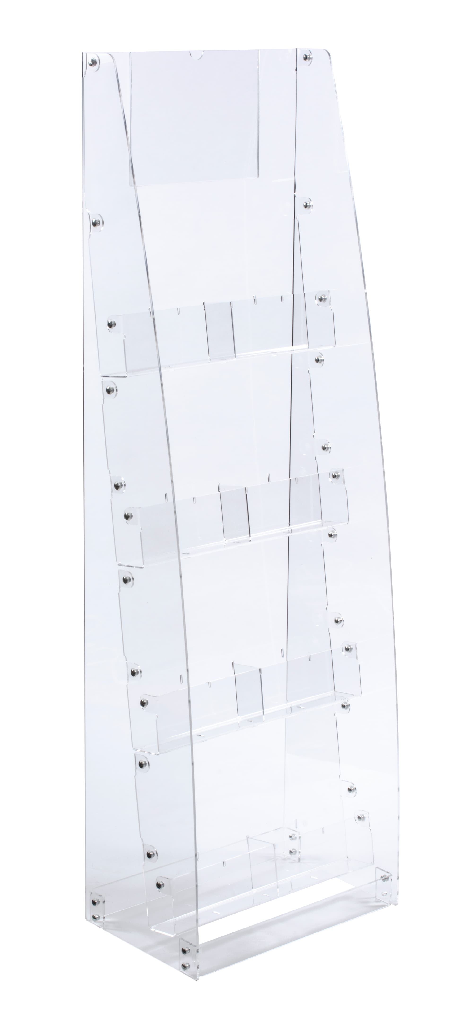 Recycled Acrylic Brochure Stand with sturdy construction 