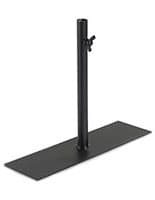 Art display grid leg with iron construction 