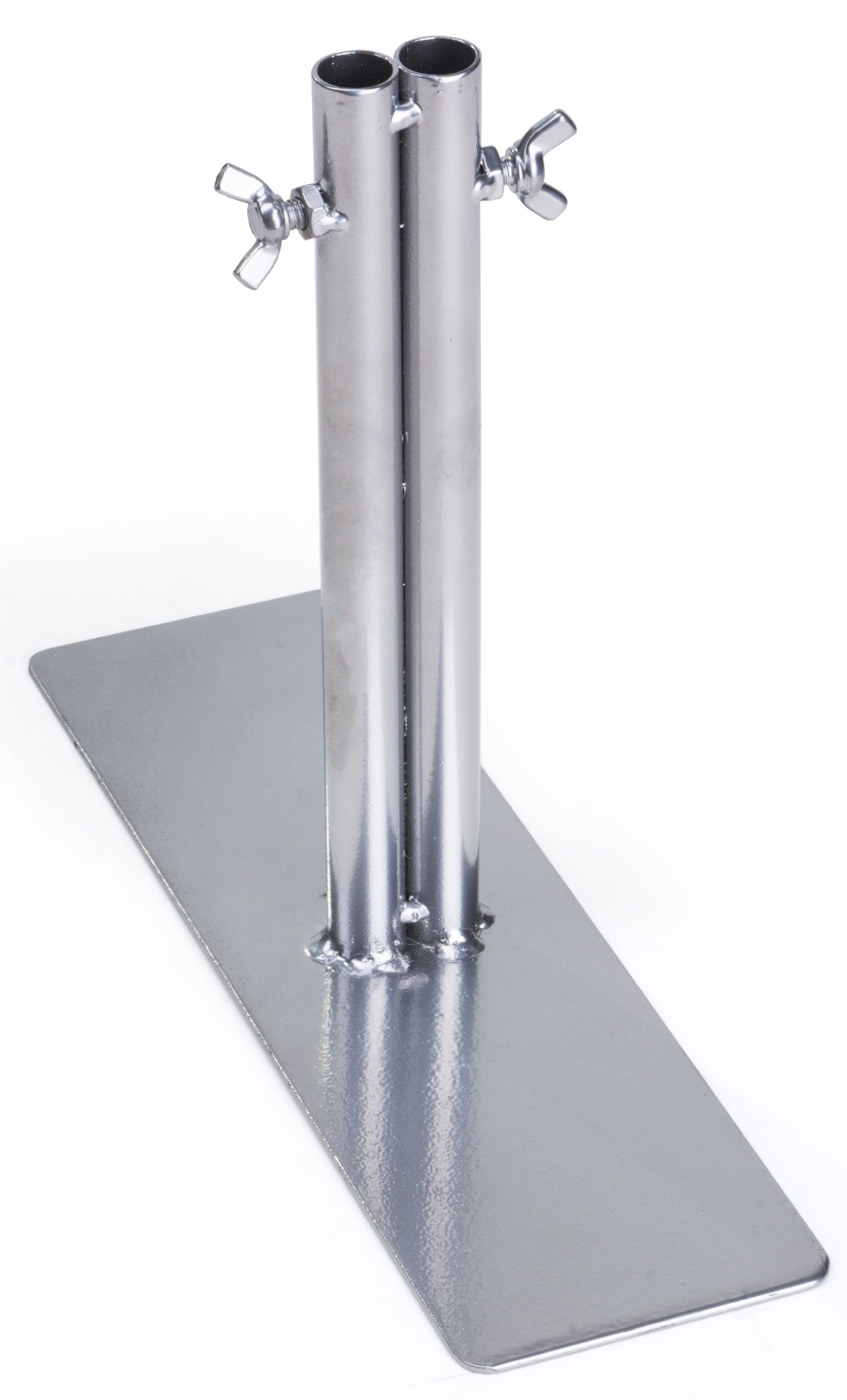 Lightweight Iron 2 Leg Art Display Panel Base
