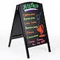 21" x 34" A-Frame Sidewalk Sign, Chalkboard & Wet Erase, Double Sided