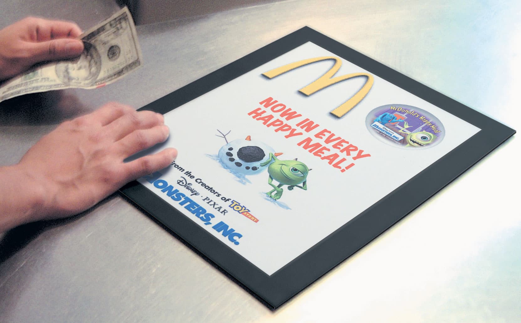 Countertop Poster Mats for Store Registers