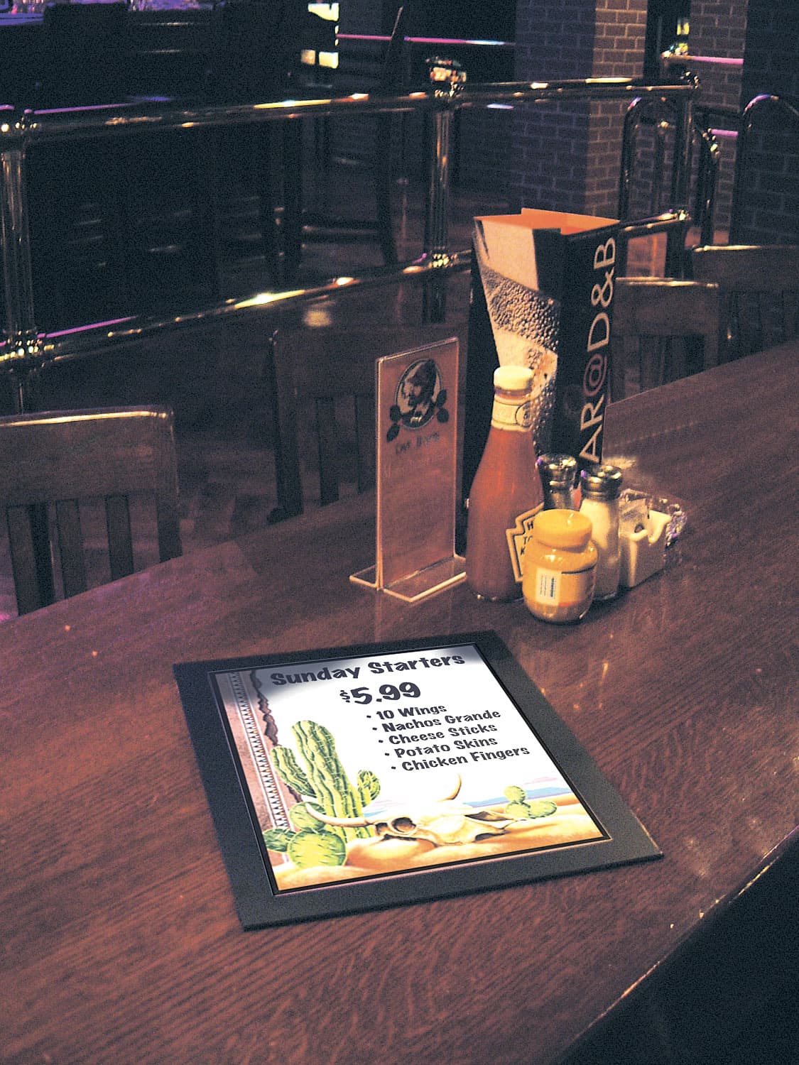 Countertop Poster Mats for Bartops