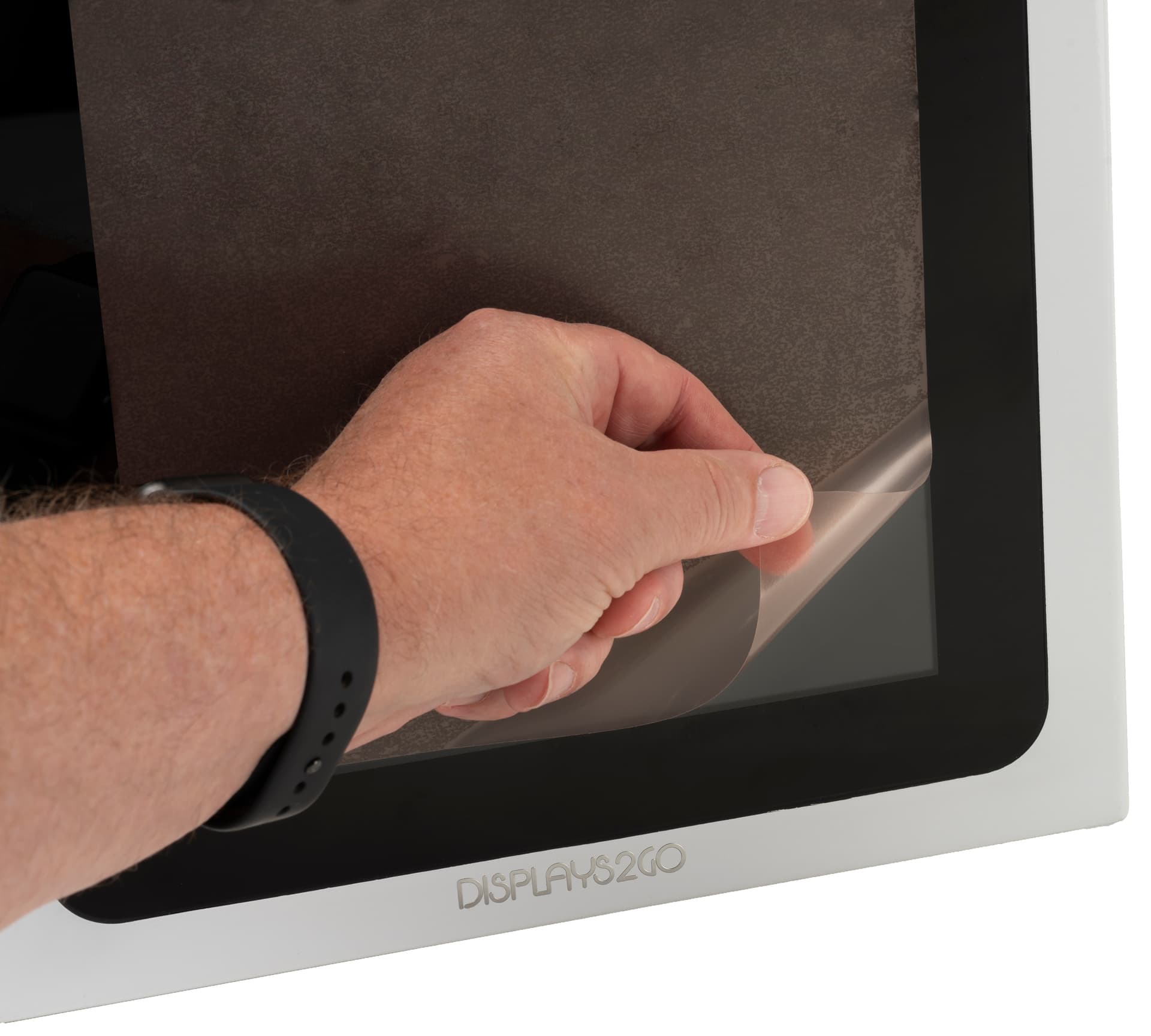 Copper antimicrobial protective film with ultra thin design 