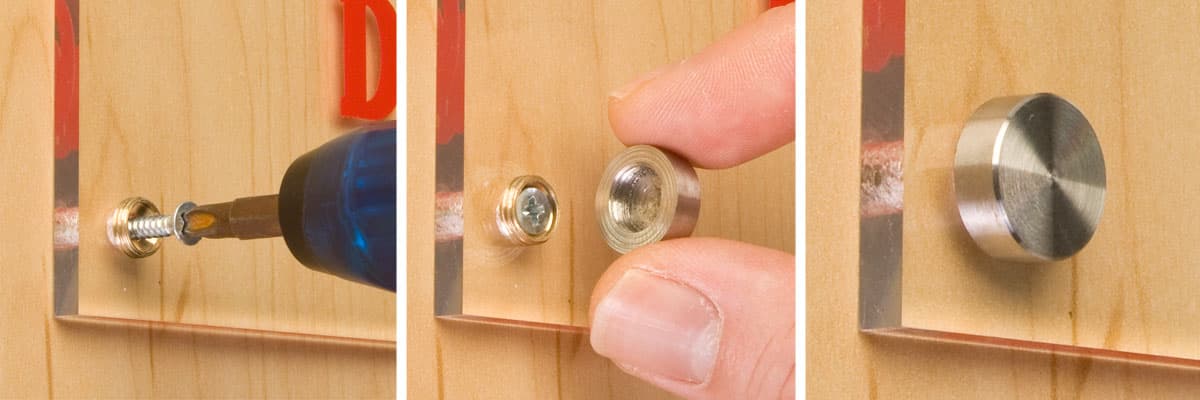 Screw Cover Sells In Sets Of (8) For Mounting (2) Signs