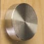 Round Stainless Steel Screw Cover Set, Includes (8) Screws & Covers - Silver