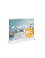 Acrylic Magnetic Picture Frames with 0.5" Base Height 