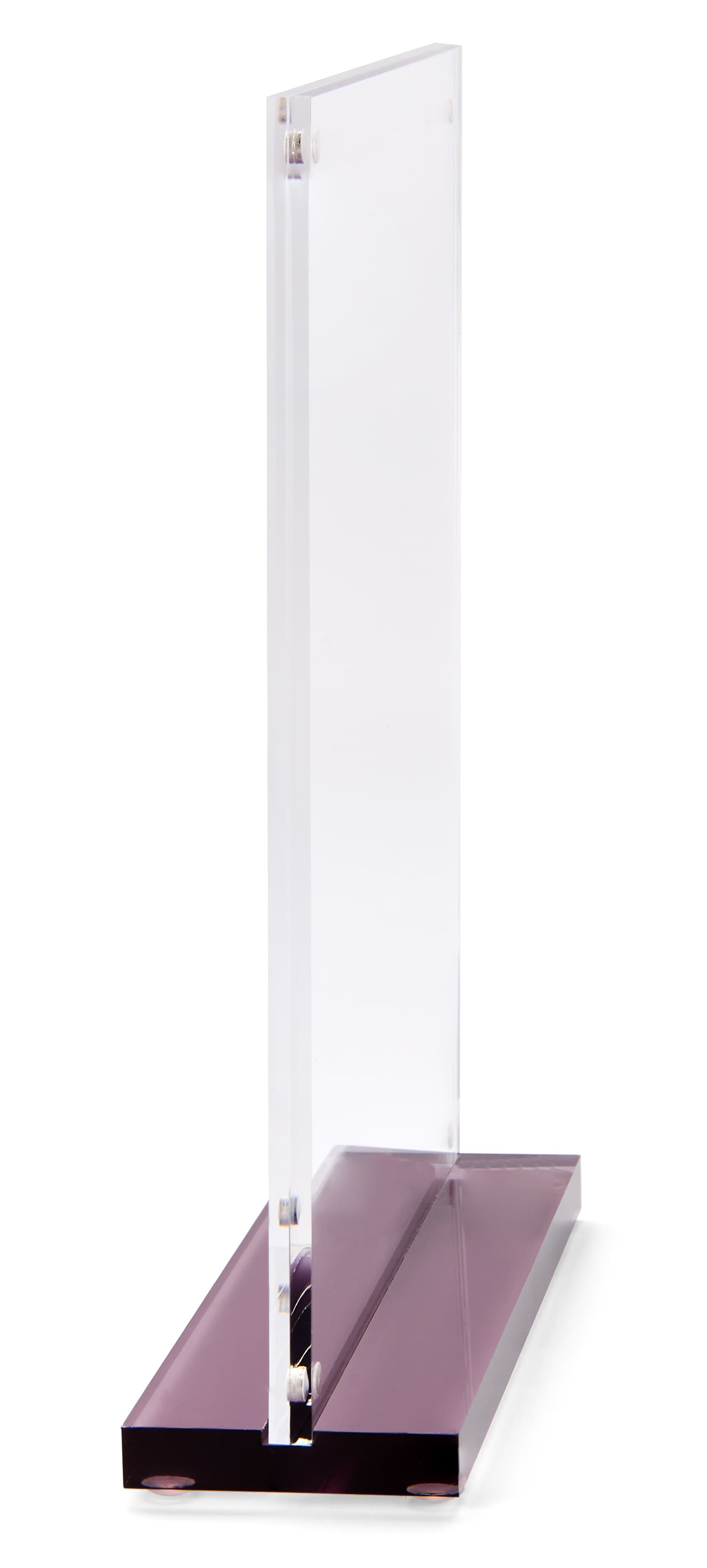 Tabletop Acrylic Sign Holder with Countertop Display 