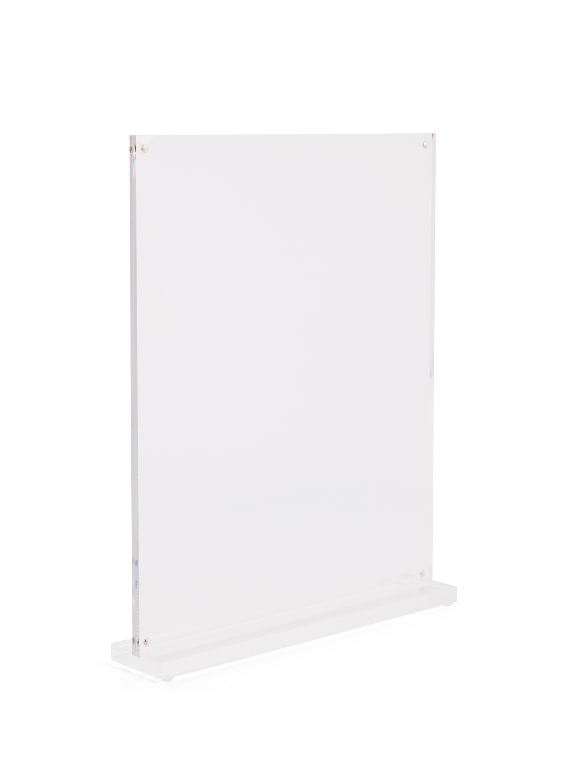 Acrylic Magnetic Picture Frames with 1.5 lb Weight 