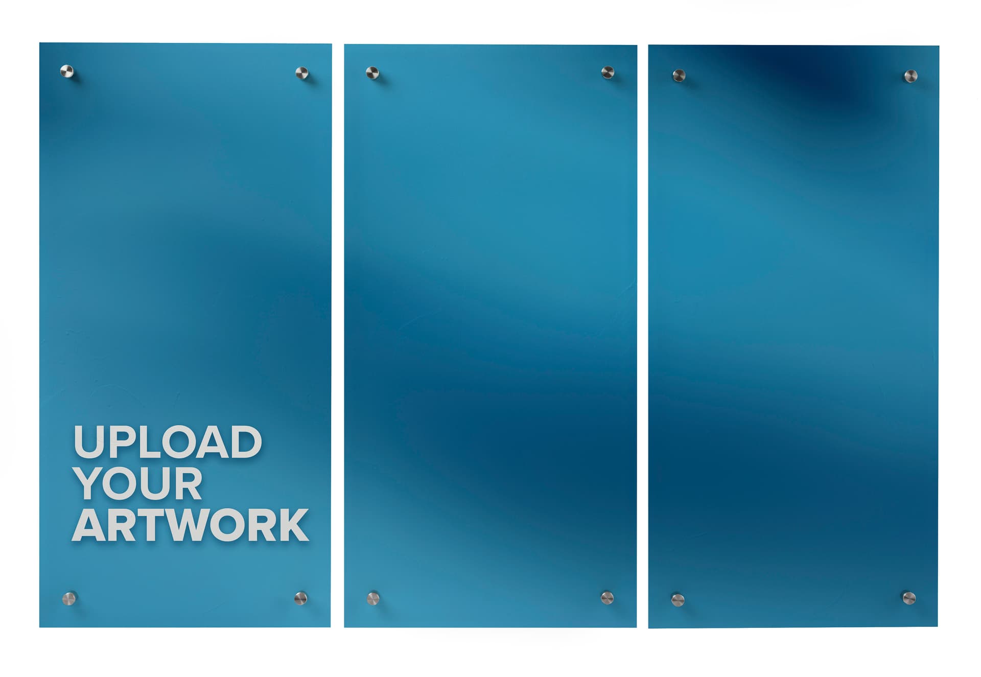 Custom Printed Triptych Photo Panels with set of 3 panels 