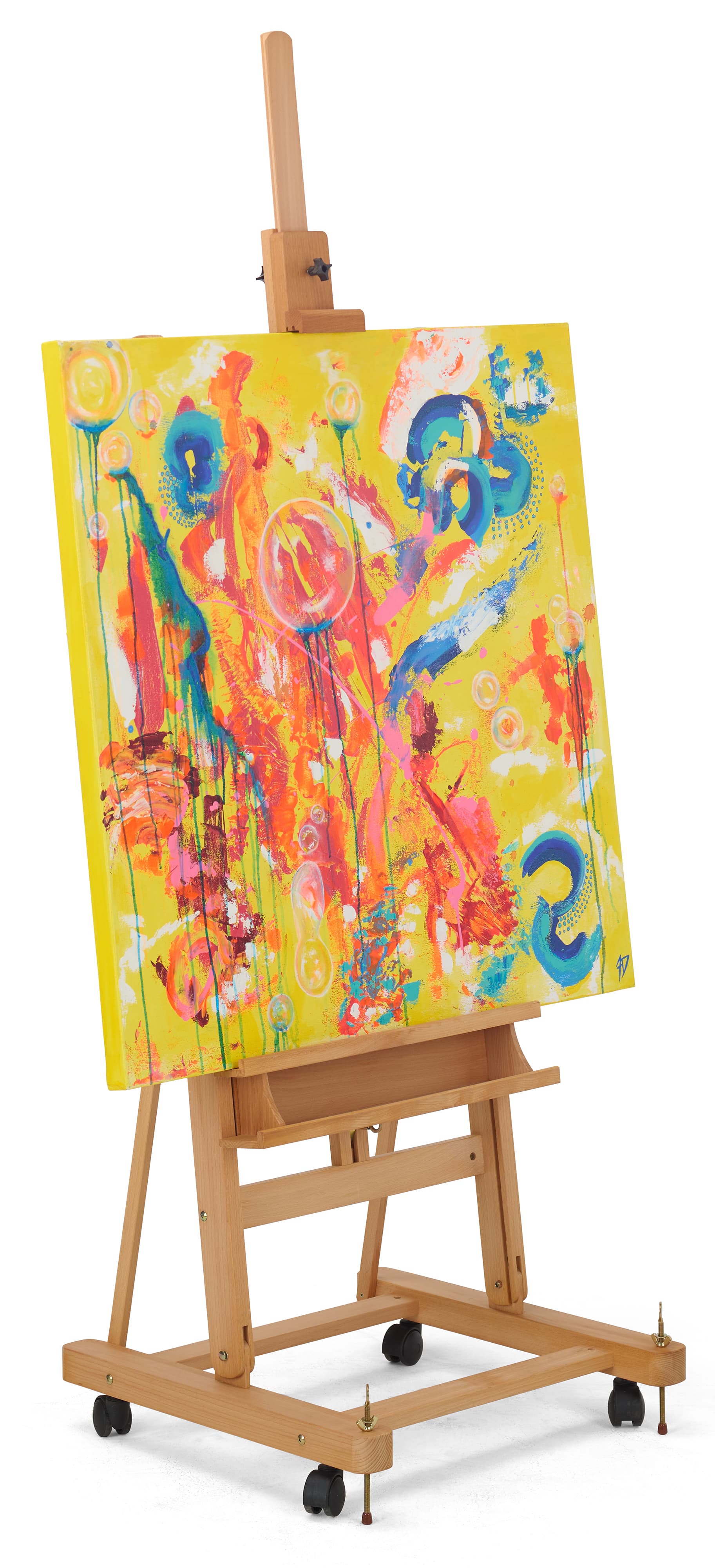 Wood Canvas Easel 