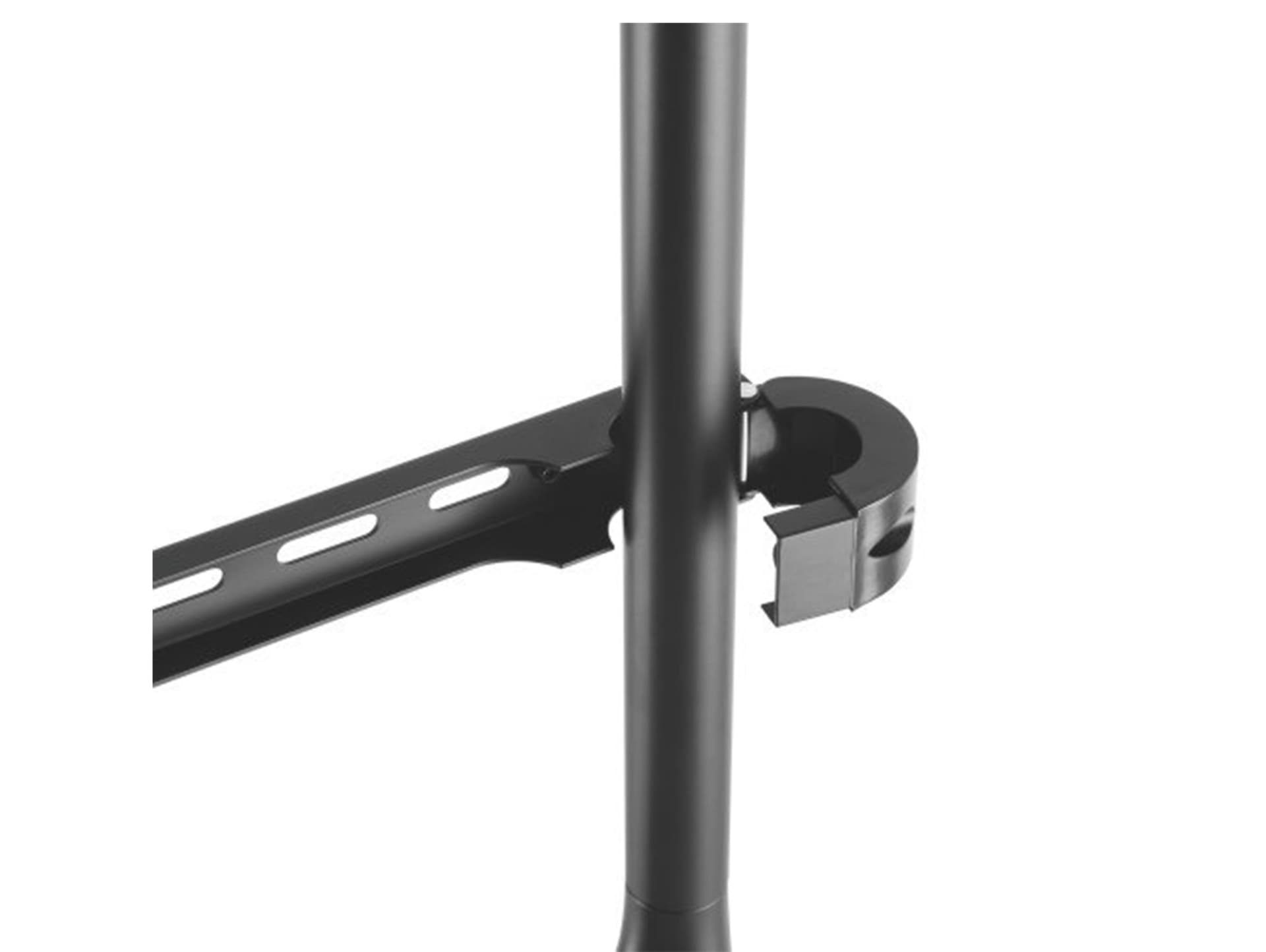 Minimalist TV sawhorse stand with sleek design