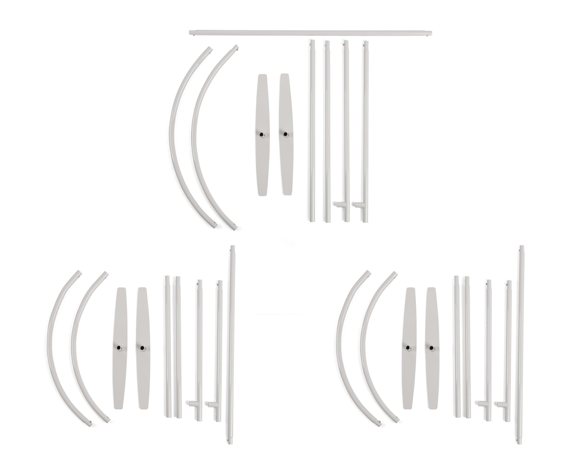 Custom arch backdrop in set of 3