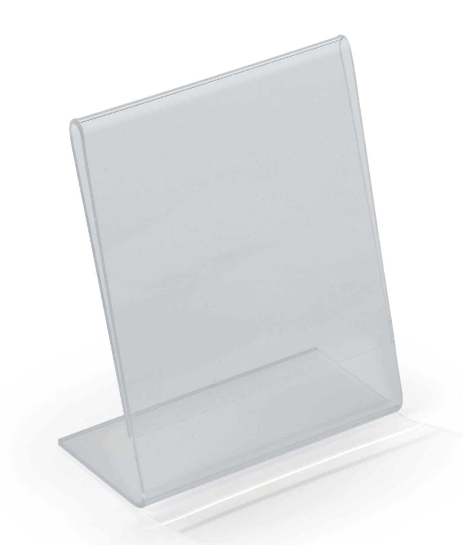 Clear Table Top Sign